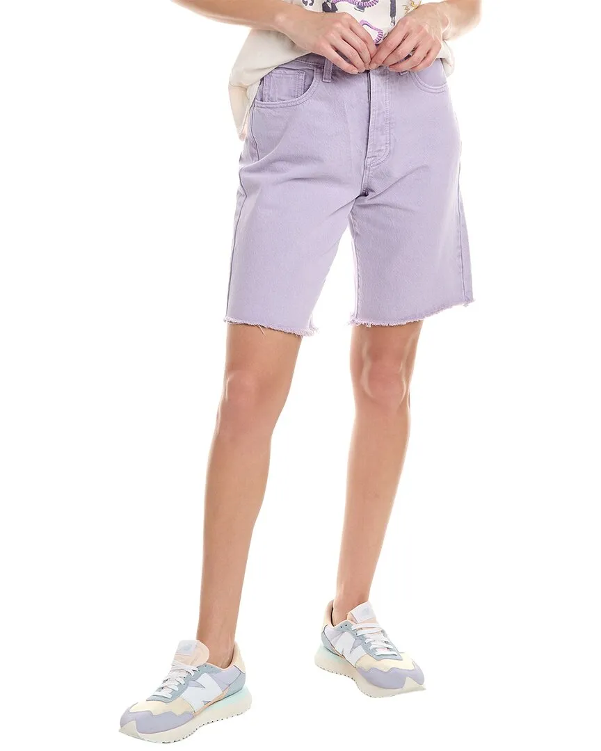7 For All Mankind Easy James Dark Lavender Short