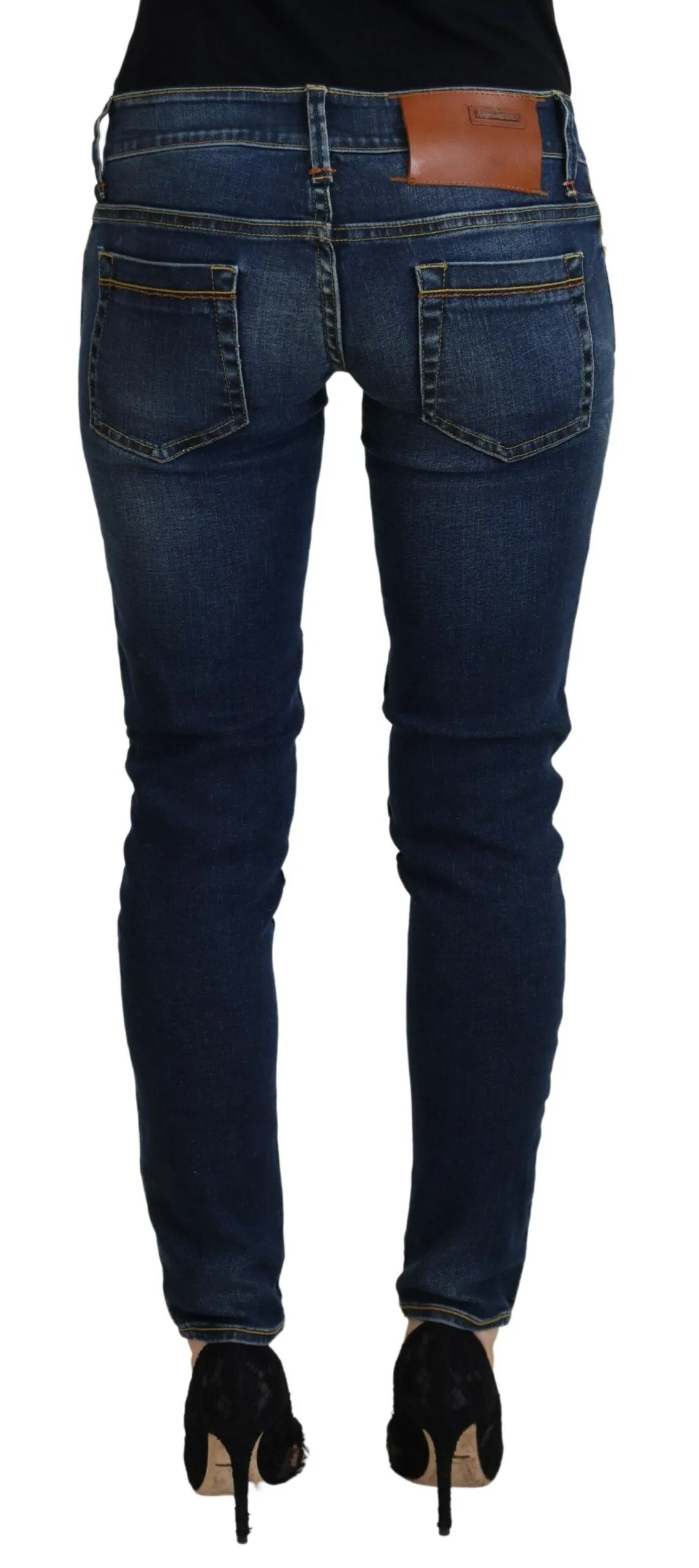 Acht  Cotton Low Waist Skinny Women Casual Women's Jeans