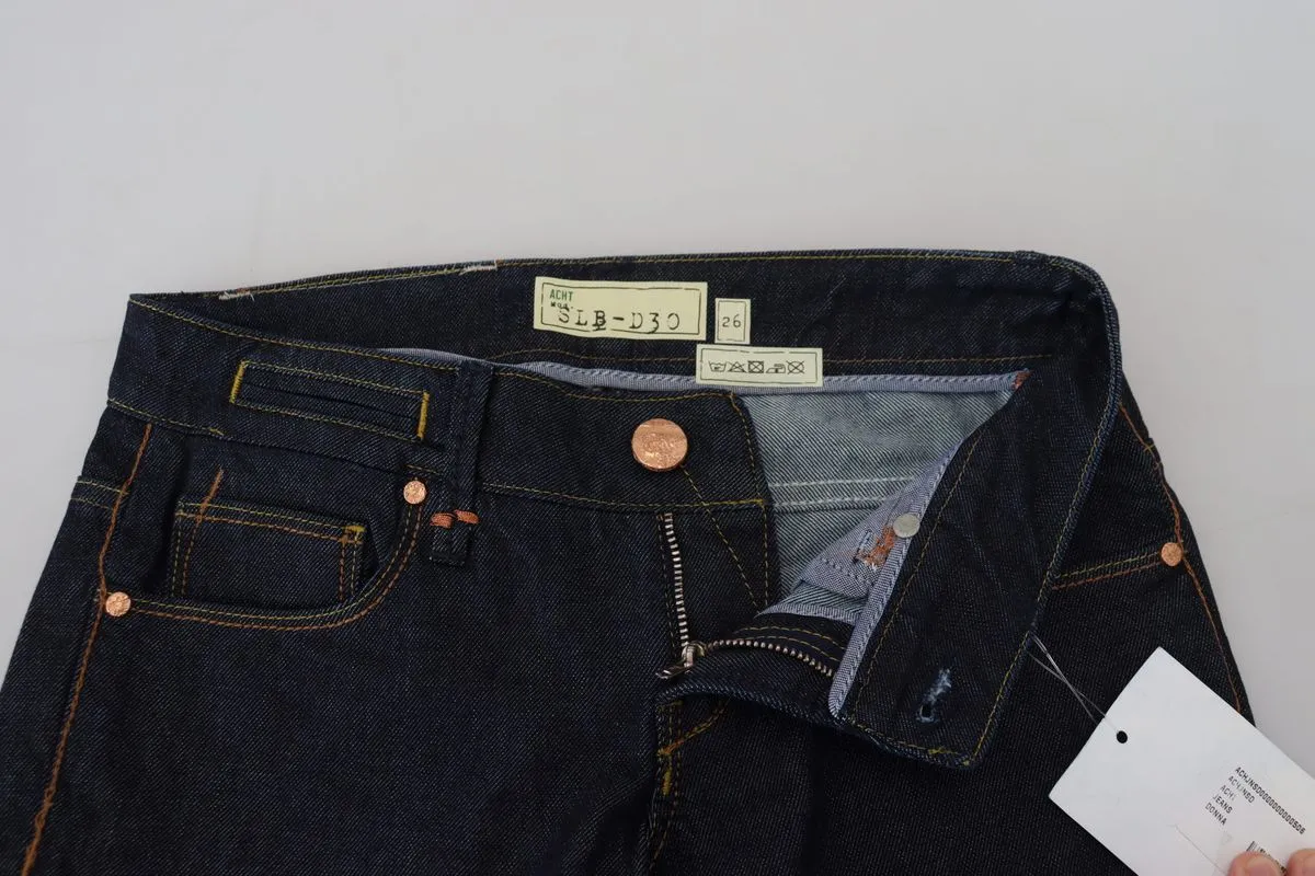 Acht  Cotton Low Waist Slim Fit Women Casual Women's Jeans