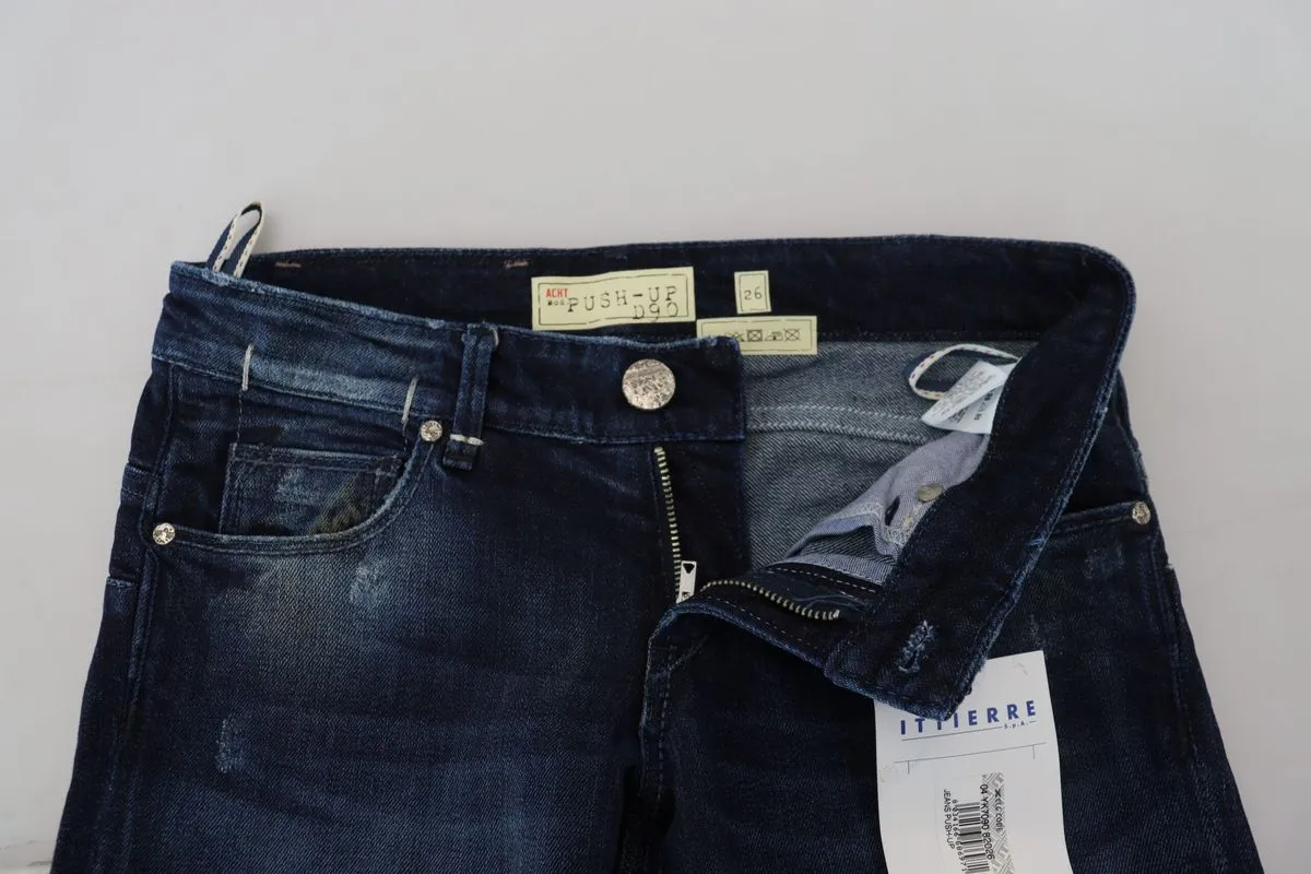 Acht  Cotton Low Waist Slim Fit Women Casual  Women's Jeans