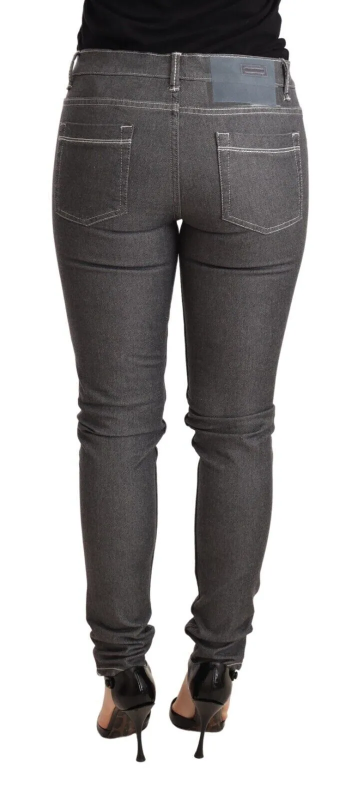 Acht  Low Waist Skinny blue Trouser Women's Jeans