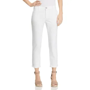 Adriano Goldschmied Womens Caden Solid Mid-Rise Classic Straight Jeans
