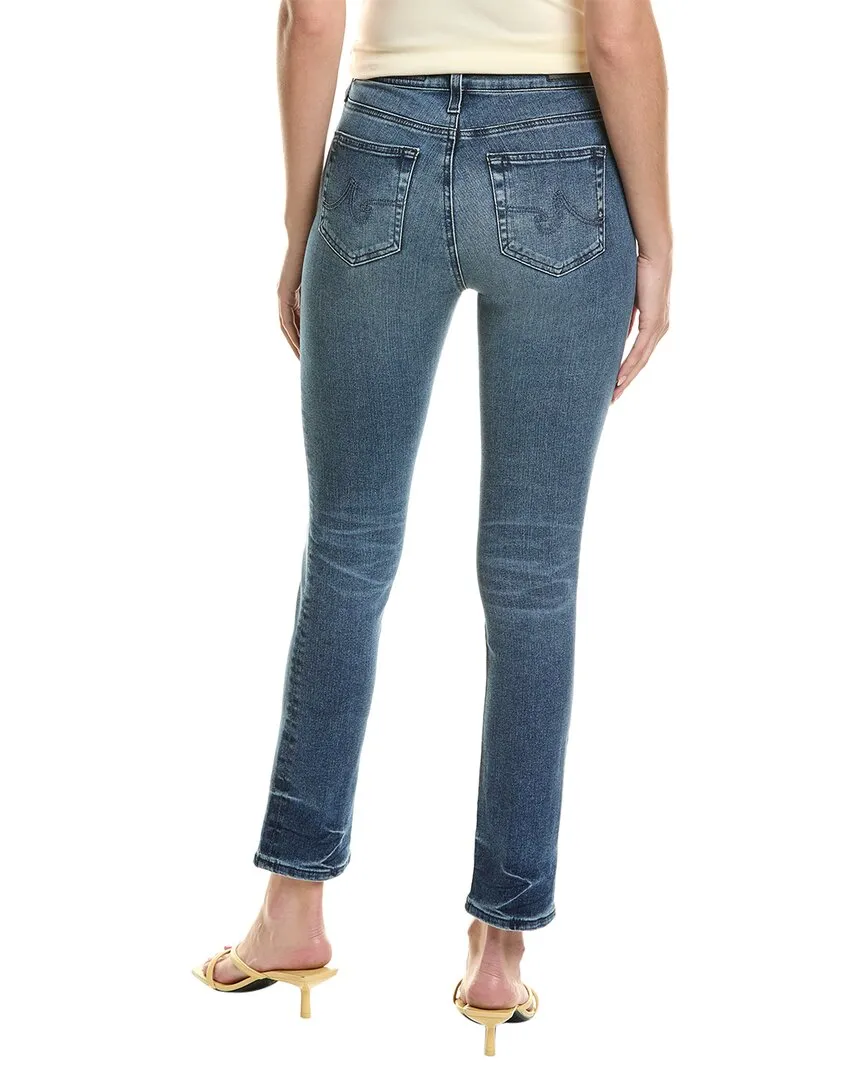 AG Jeans Mari High-Rise Slim Straight Jean