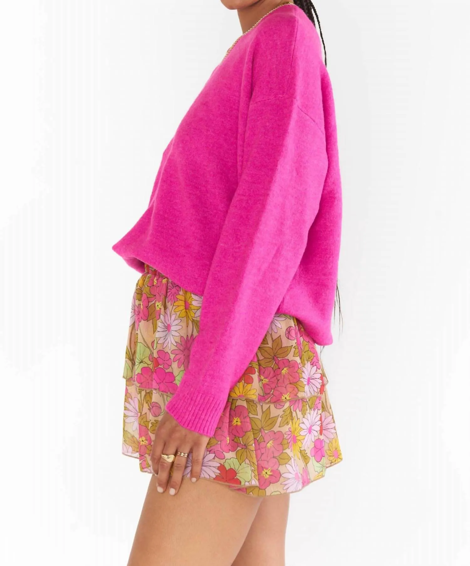 Aiden Mini Skirt In Carnaby Floral