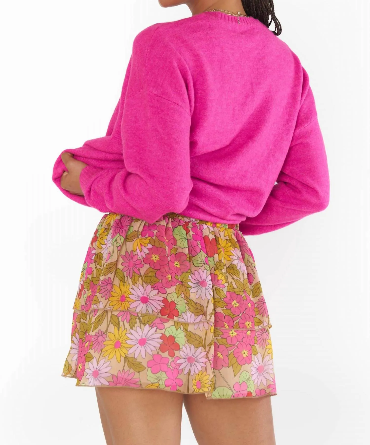 Aiden Mini Skirt In Carnaby Floral