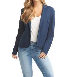 Aiko Blazer In Deep Navy