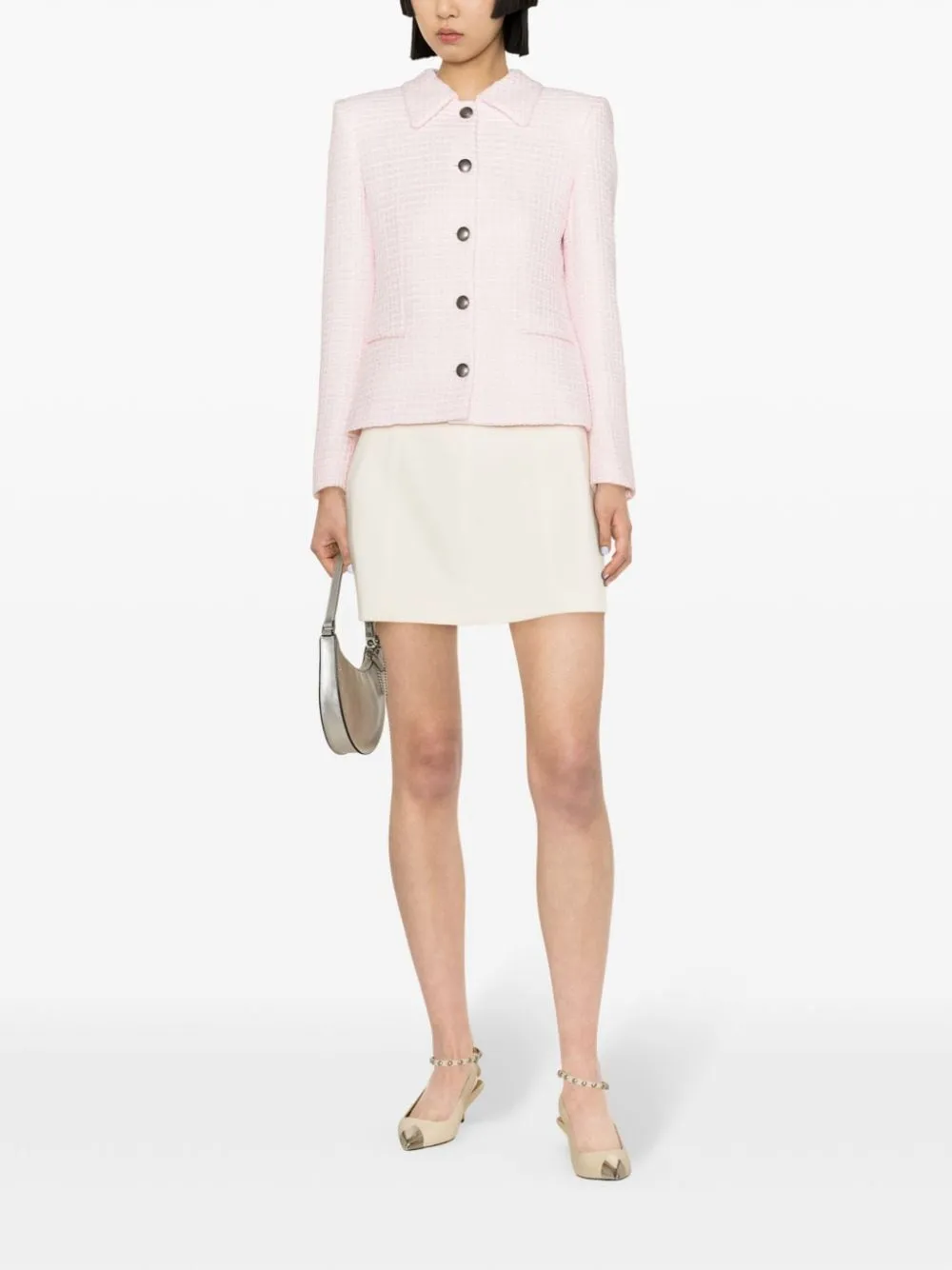 Alessandra Rich Women's Jackets Powder