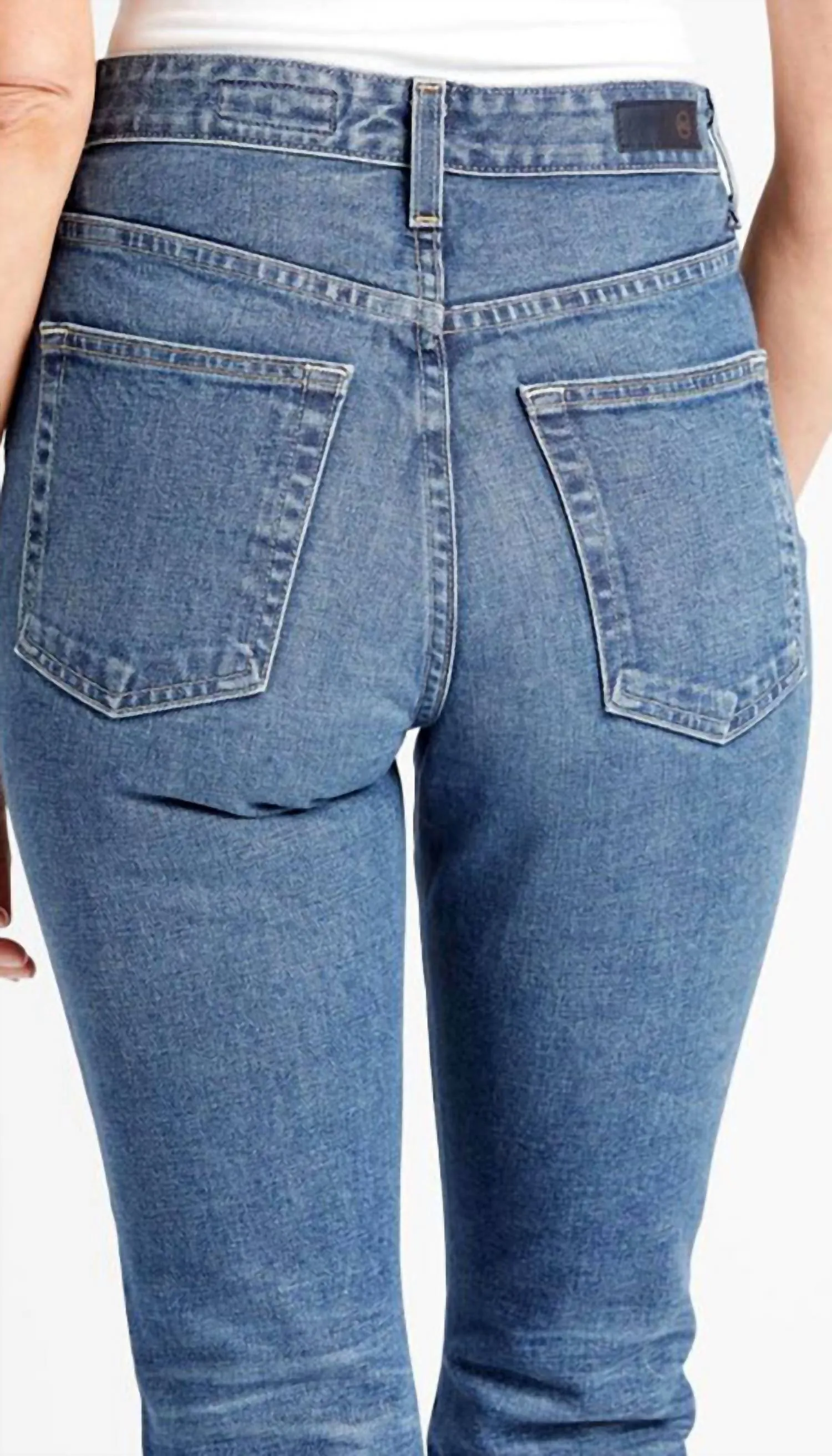 Alexxis High Rise Slim Jeans In 10Yell
