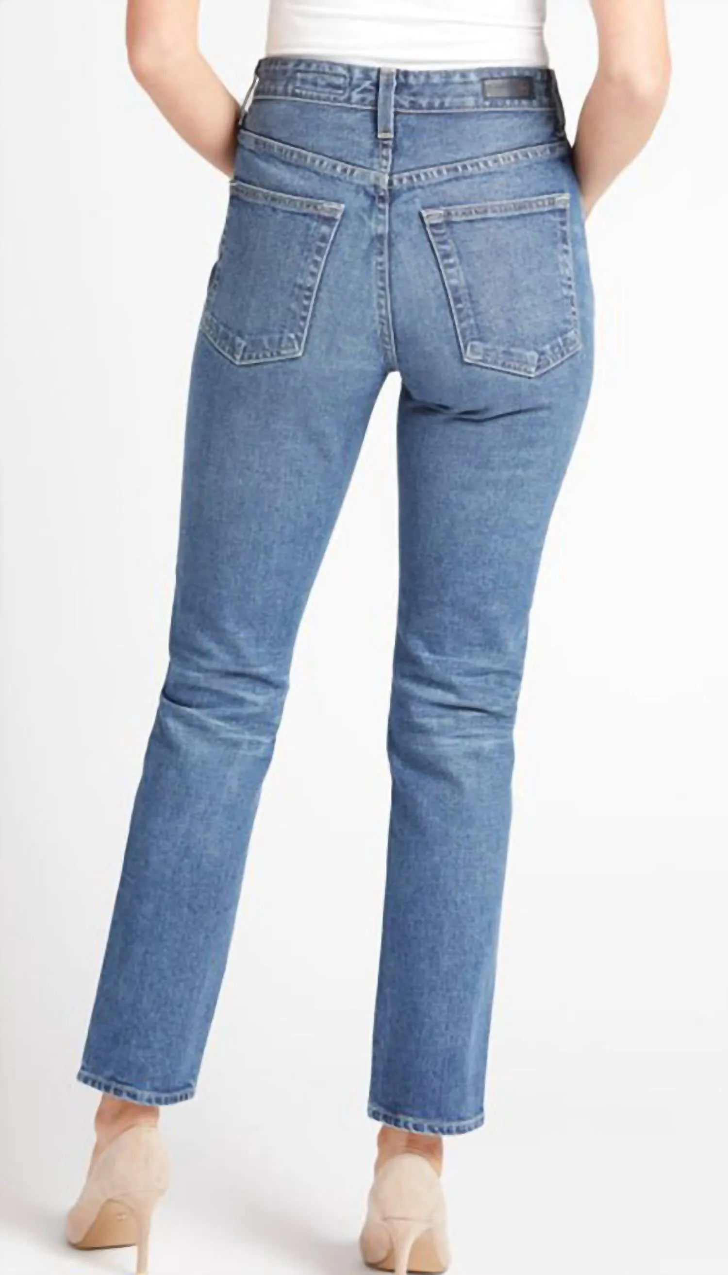 Alexxis High Rise Slim Jeans In 10Yell