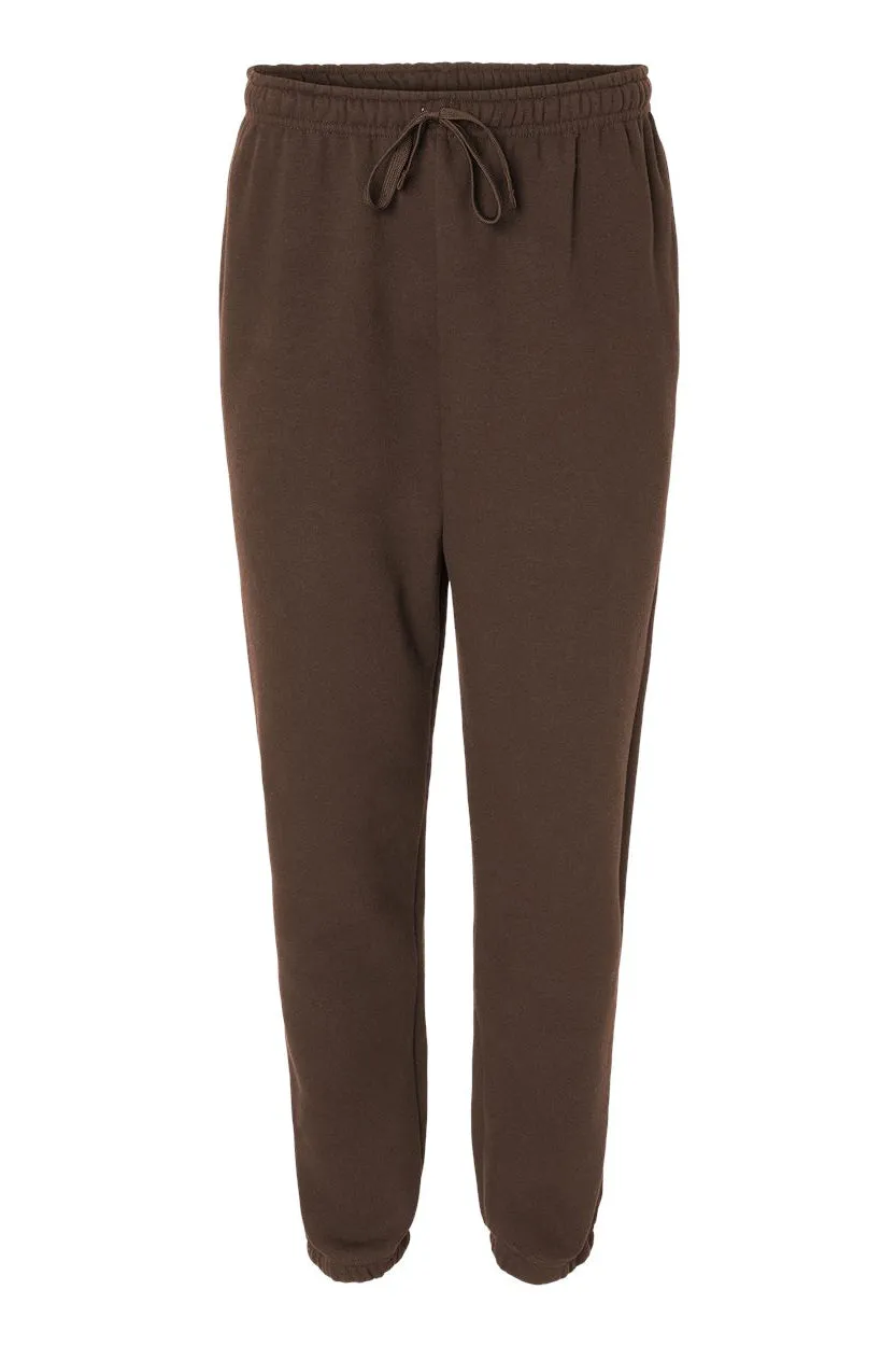 American Apparel Mens ReFlex Fleece Sweatpants w/ Pockets - Brown