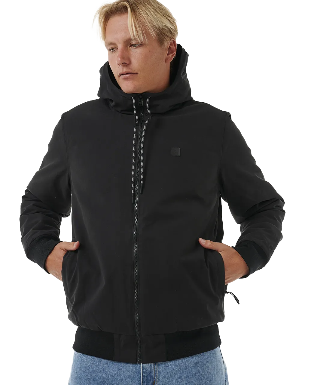 Anti-Series One Shot Tech Jacket in Black