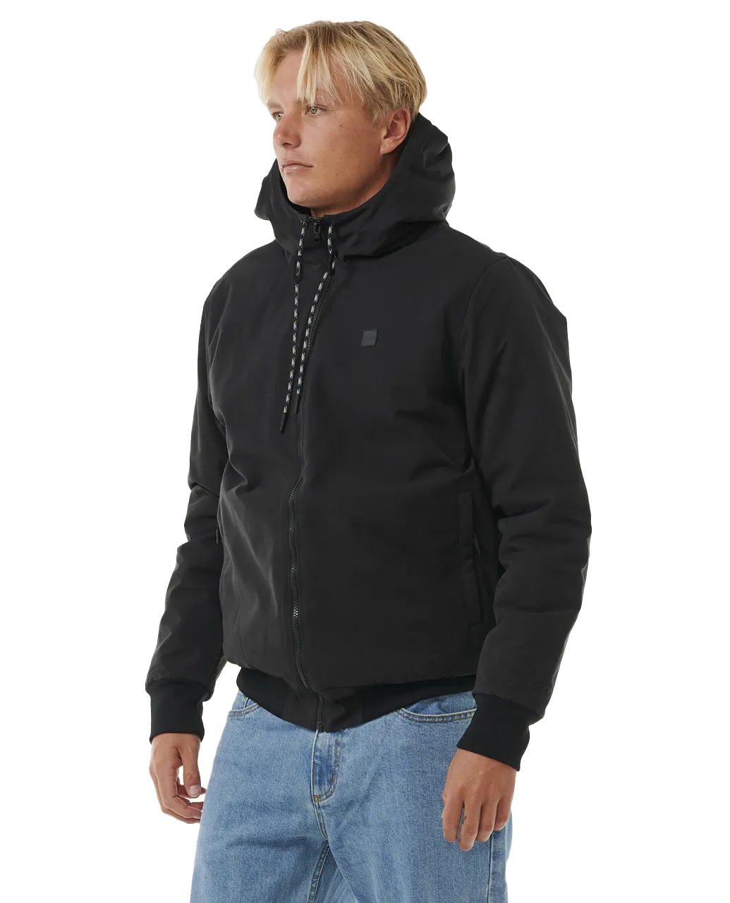 Anti-Series One Shot Tech Jacket in Black