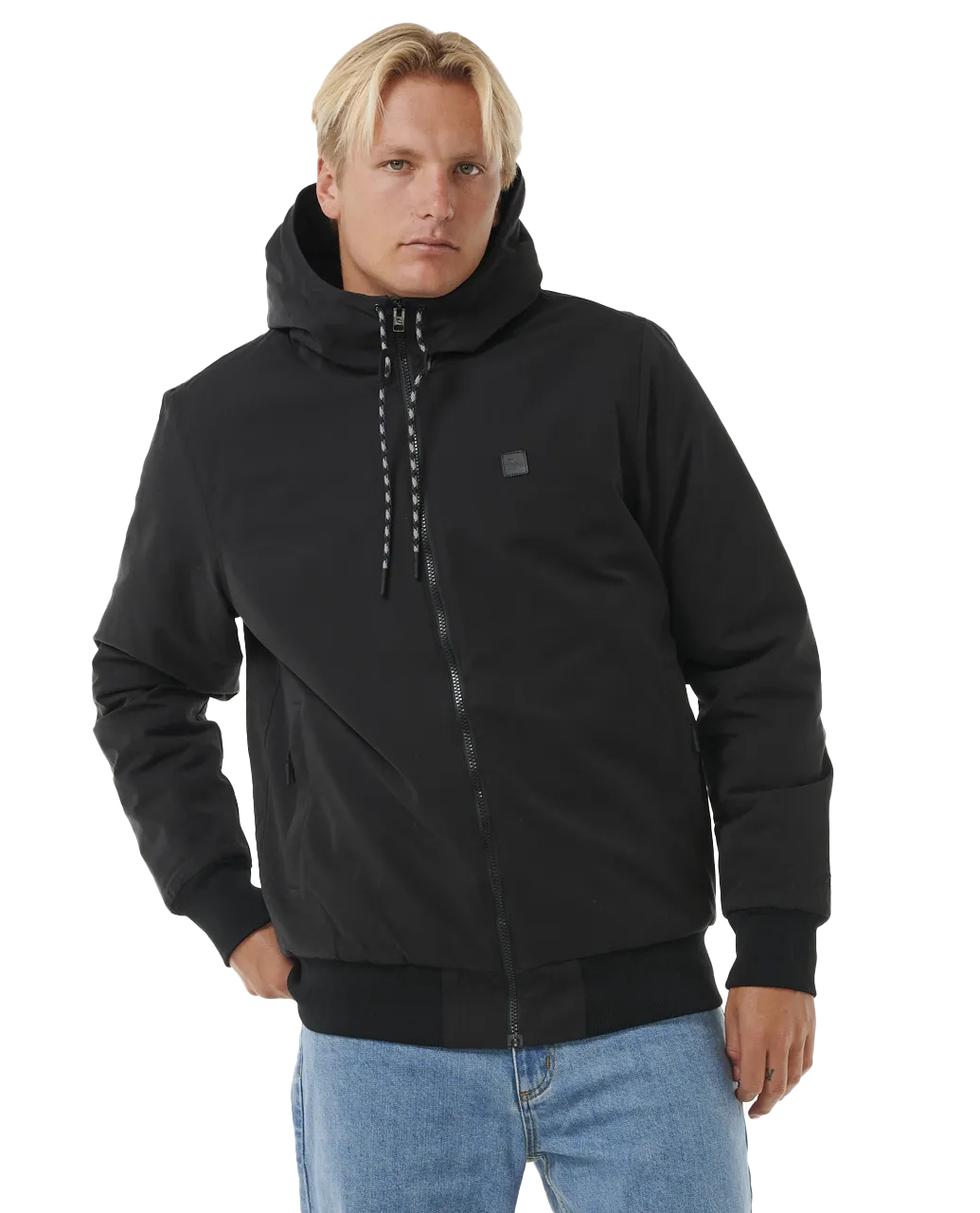 Anti-Series One Shot Tech Jacket in Black