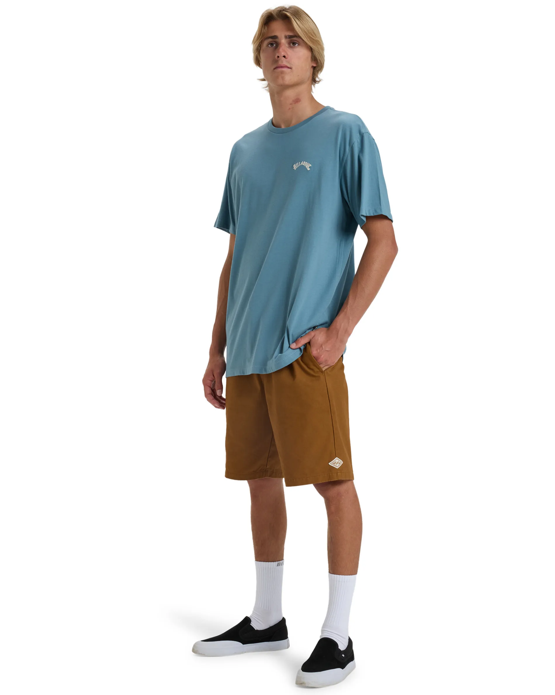 Arch T-Shirt in Glacier Blue
