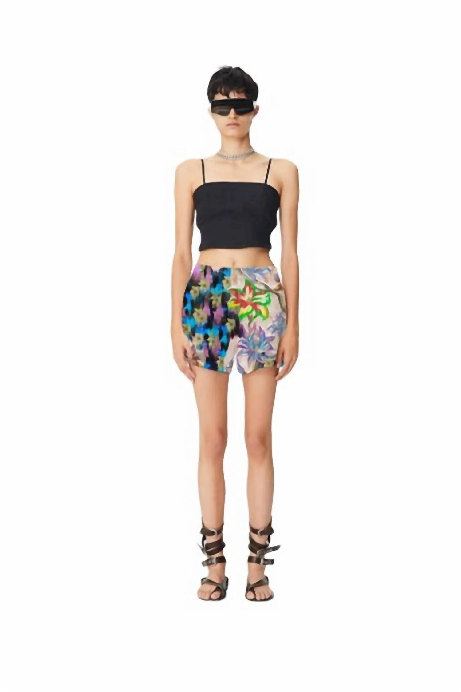 Areco Dinna Short In Purple Mix 4