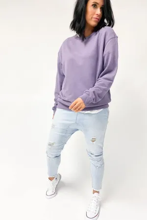 As Colour Premium Crew Mauve