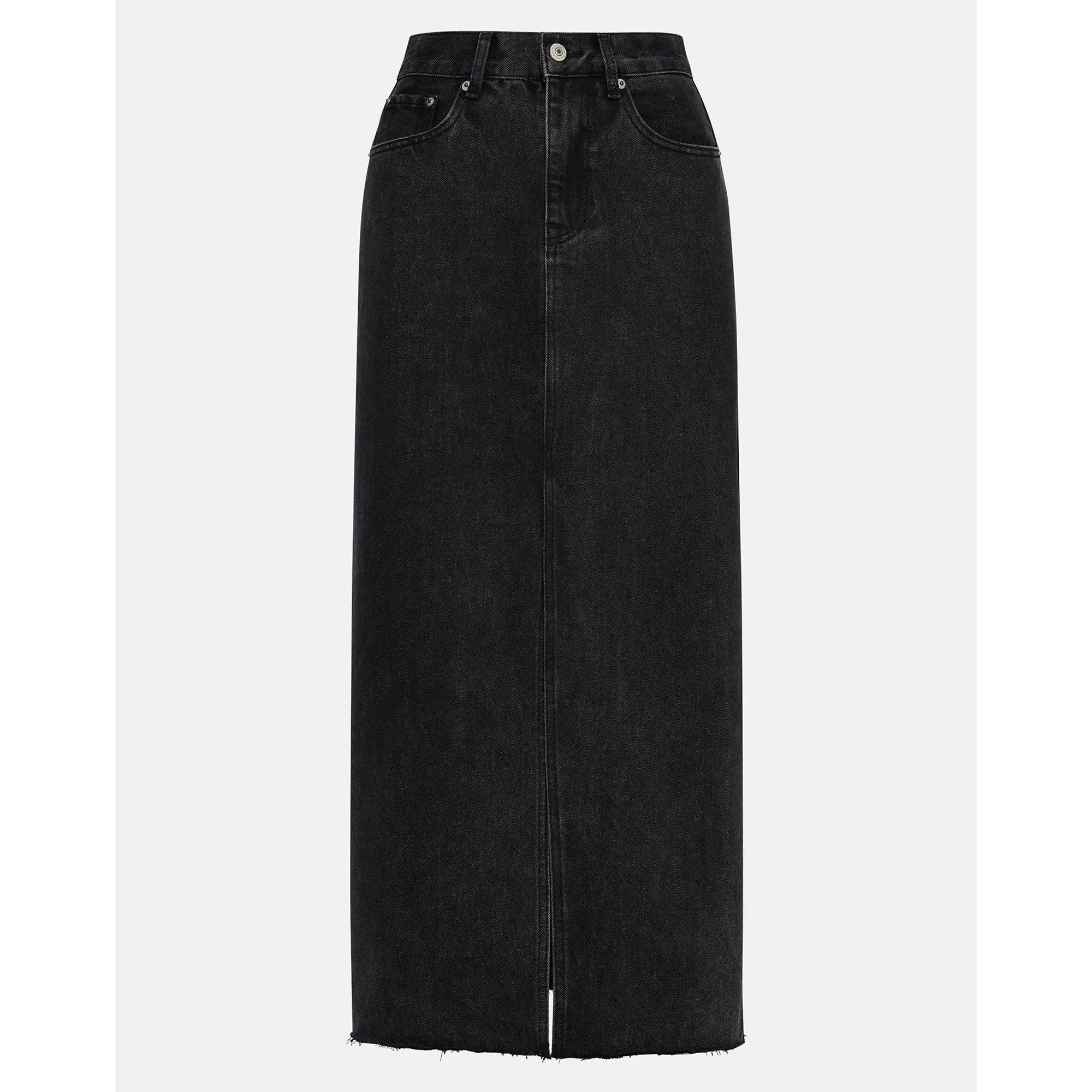Avani Denim Skirt Black