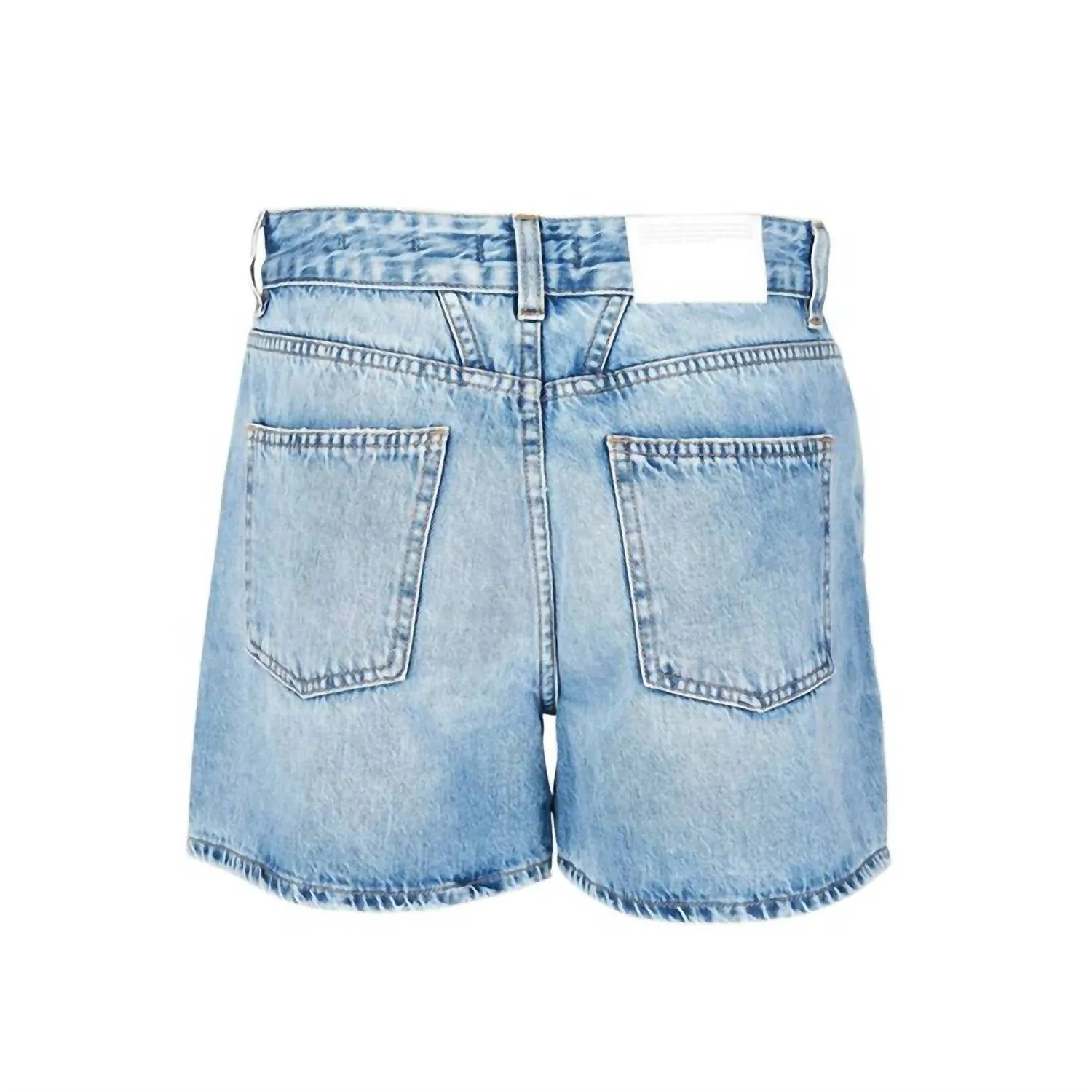 Azra Denim Short In Extreme Light