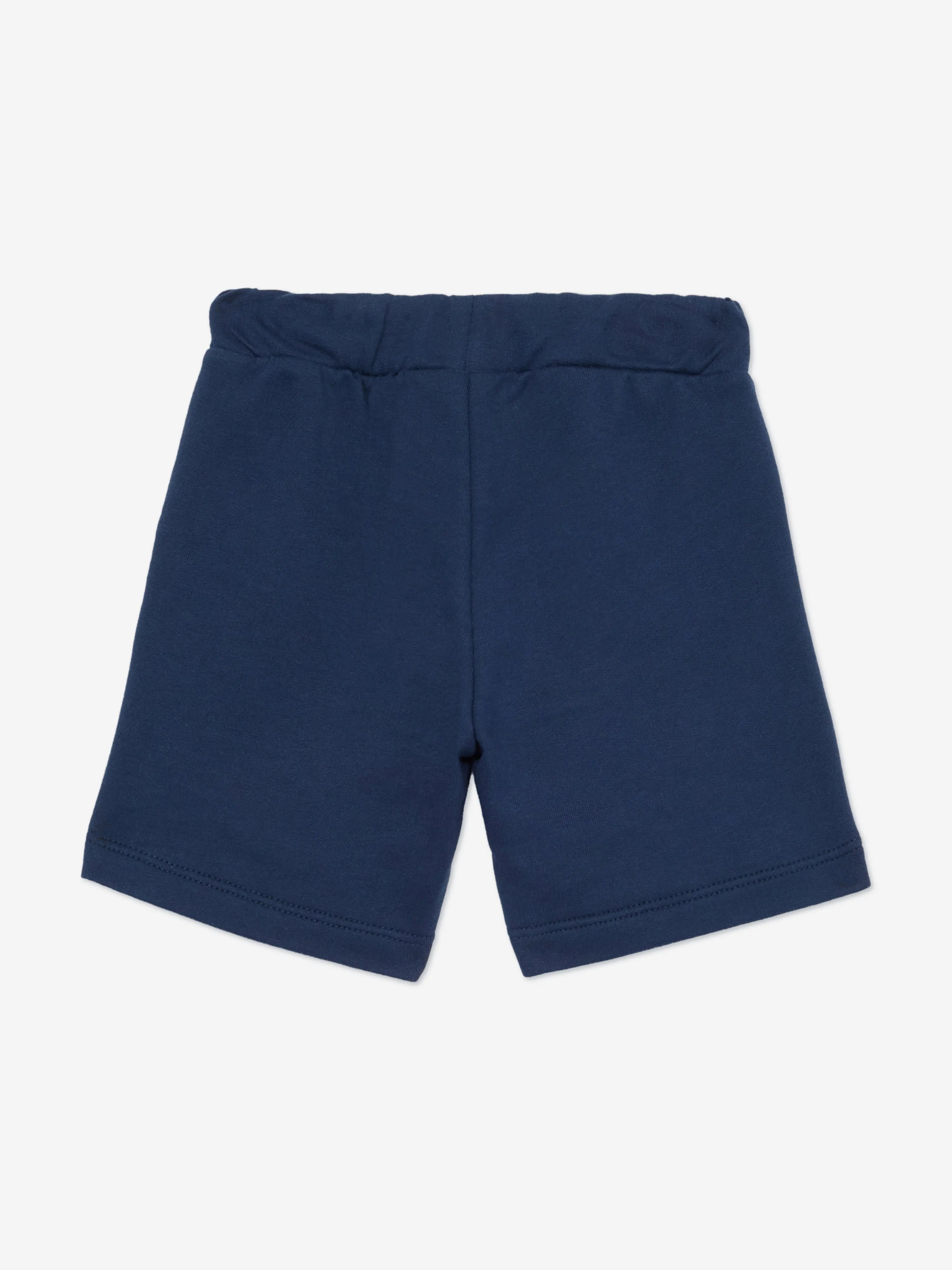Baby Boys Logo Bermuda Shorts in Navy