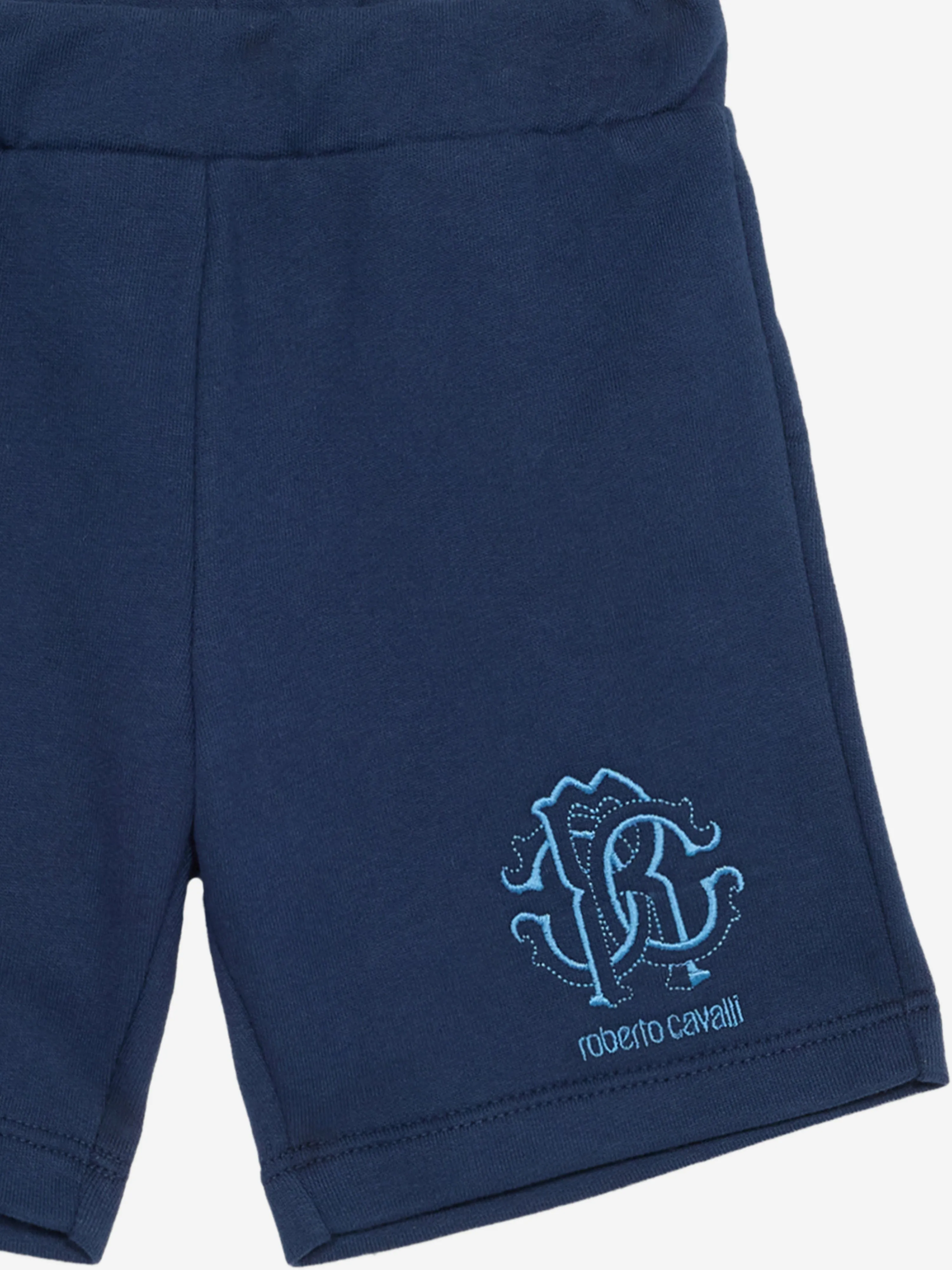 Baby Boys Logo Bermuda Shorts in Navy