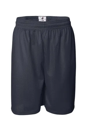 Badger Mens Pro Mesh Shorts - Navy Blue
