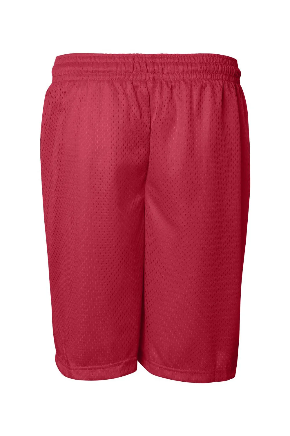 Badger Mens Pro Mesh Shorts - Red