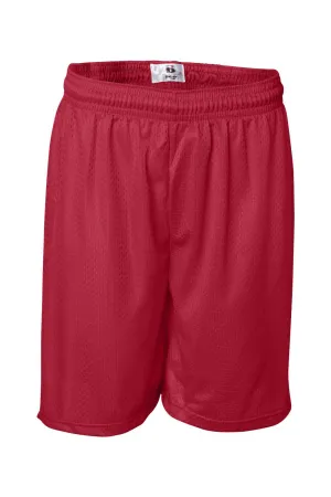 Badger Mens Pro Mesh Shorts - Red
