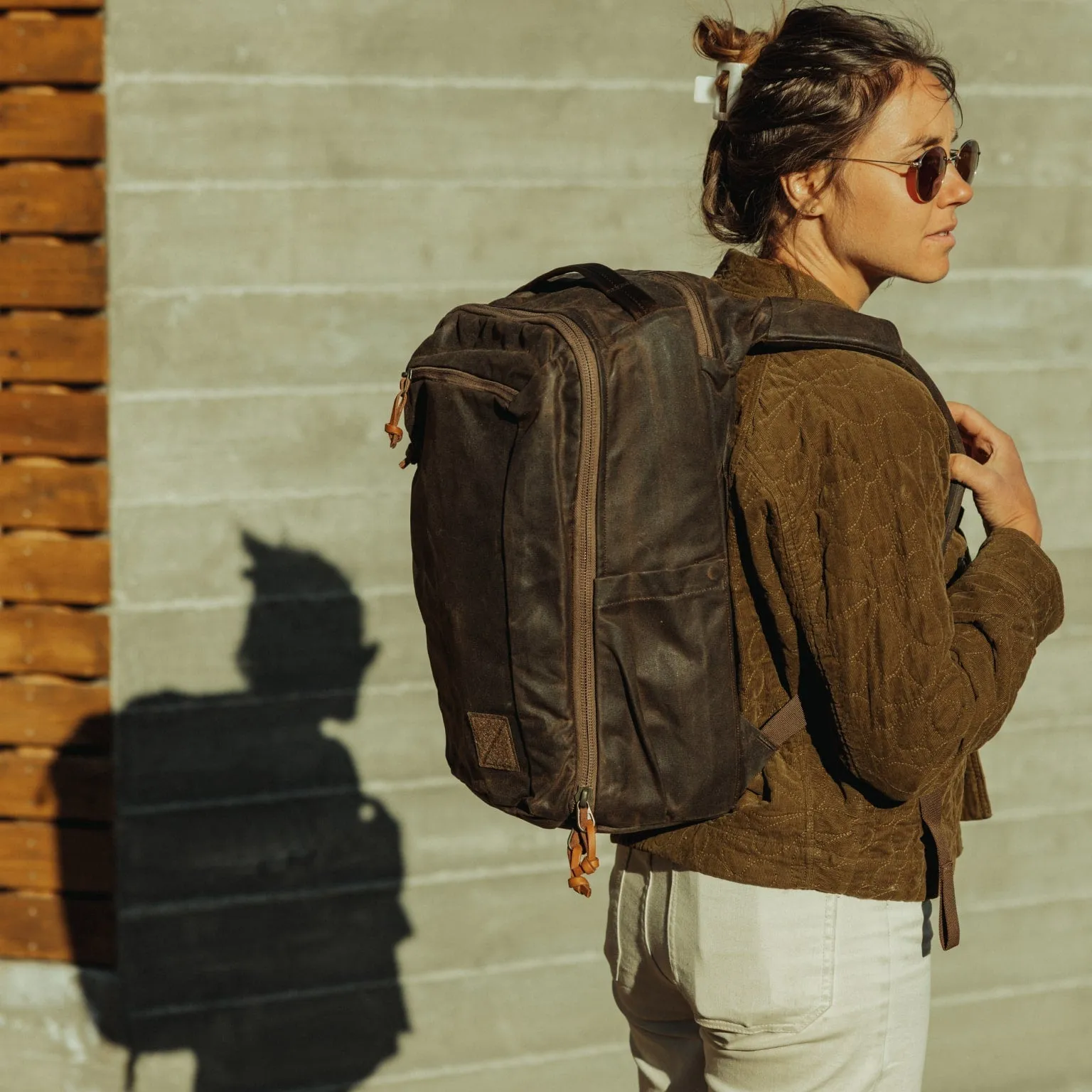 Bags Evergoods Civic Travel Bag 20L - Waxed Canvas