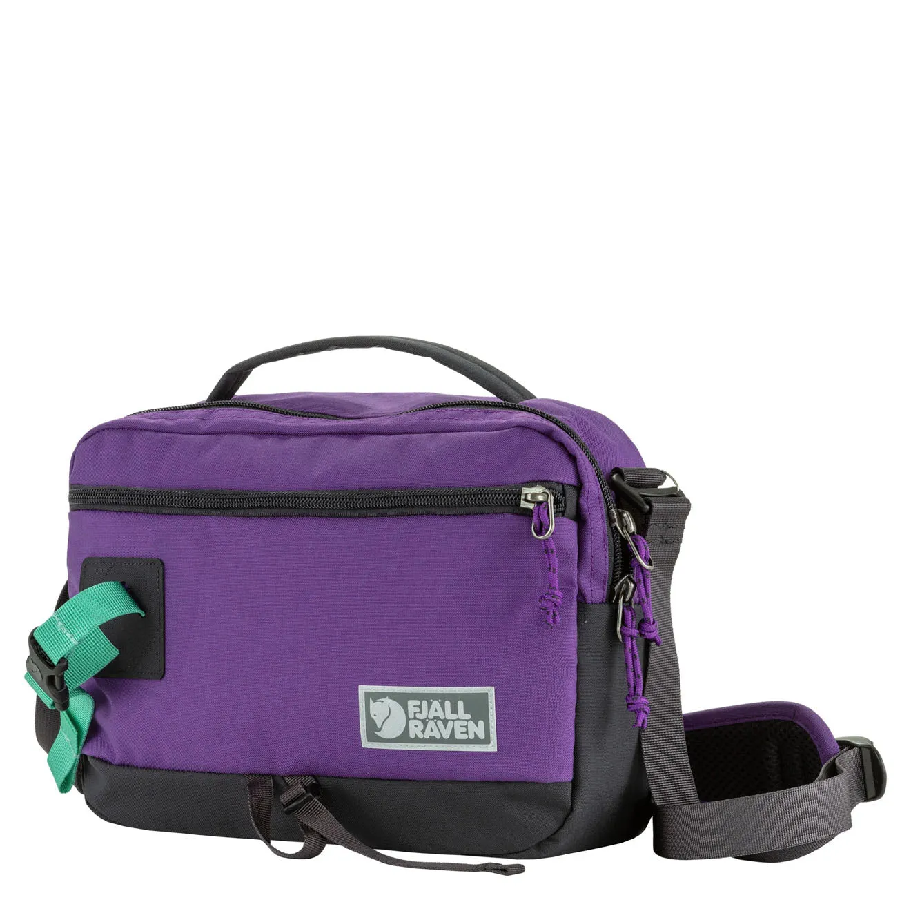 Bags Fjallravenbags Men Fjallraven Vardag Shoulder Bag 6 Violette Coal Black
