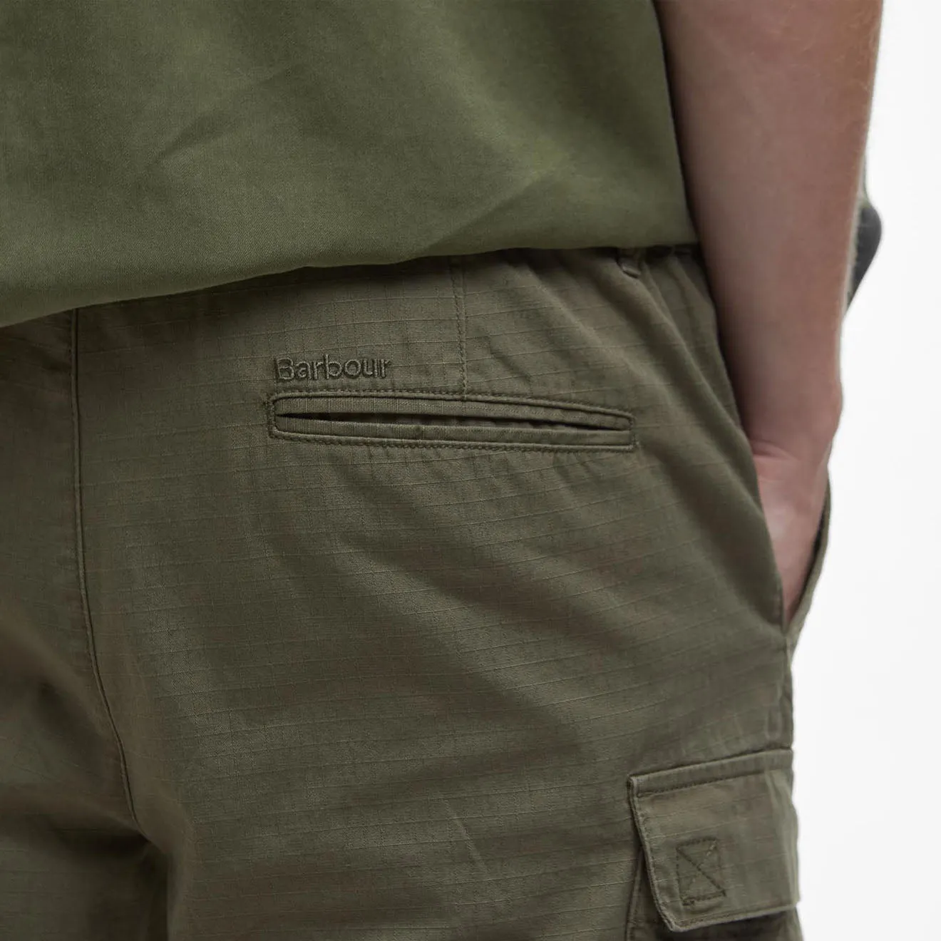 Barbour Westmorland Ripstop Short Burnt Olive