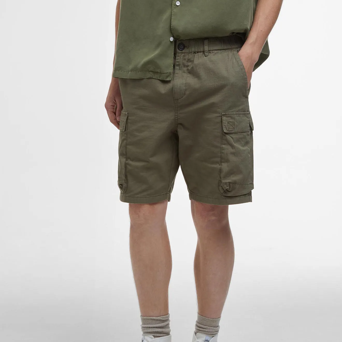 Barbour Westmorland Ripstop Short Burnt Olive