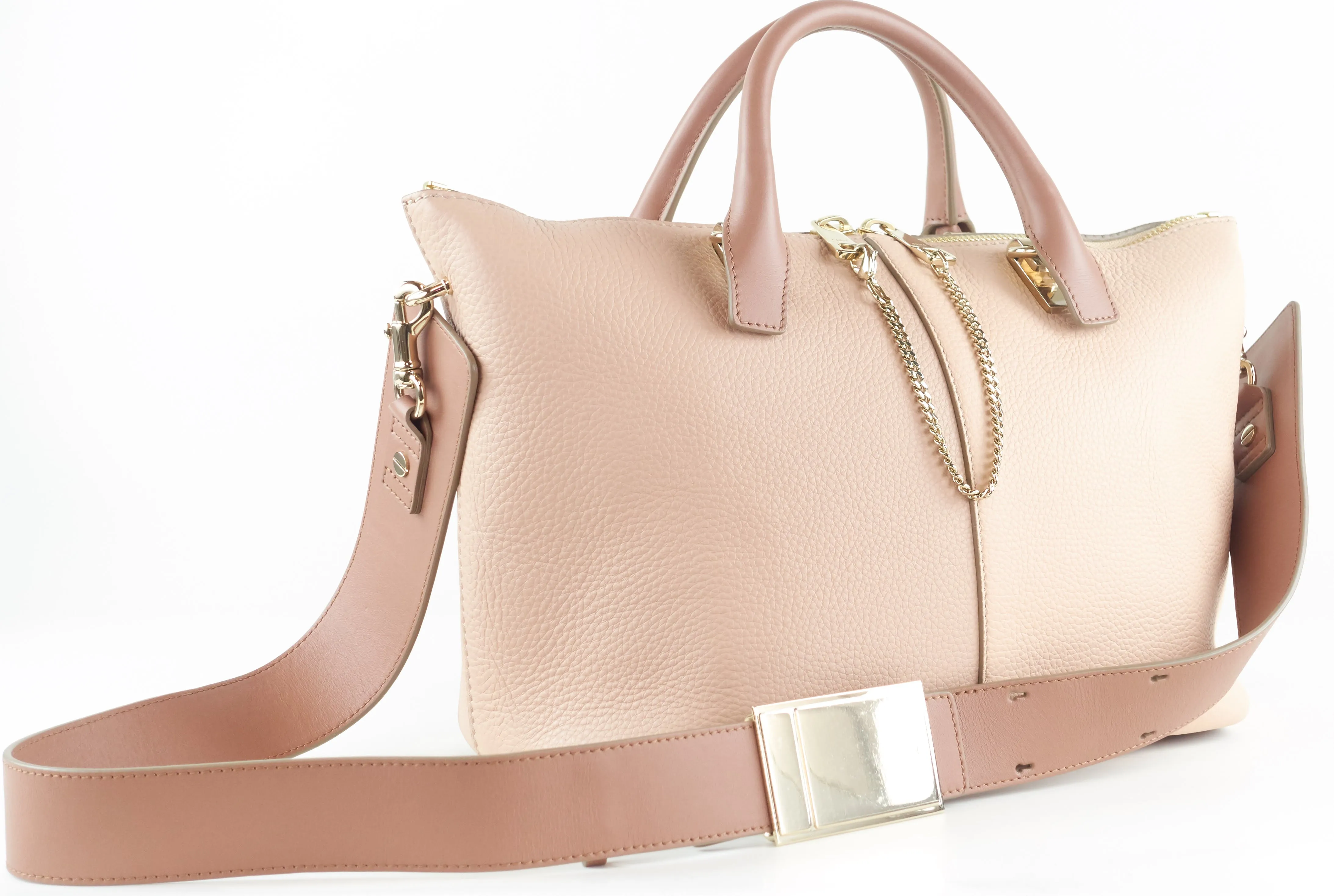 Baylee Leather Two Tone Medium Bag Bags_Chloé