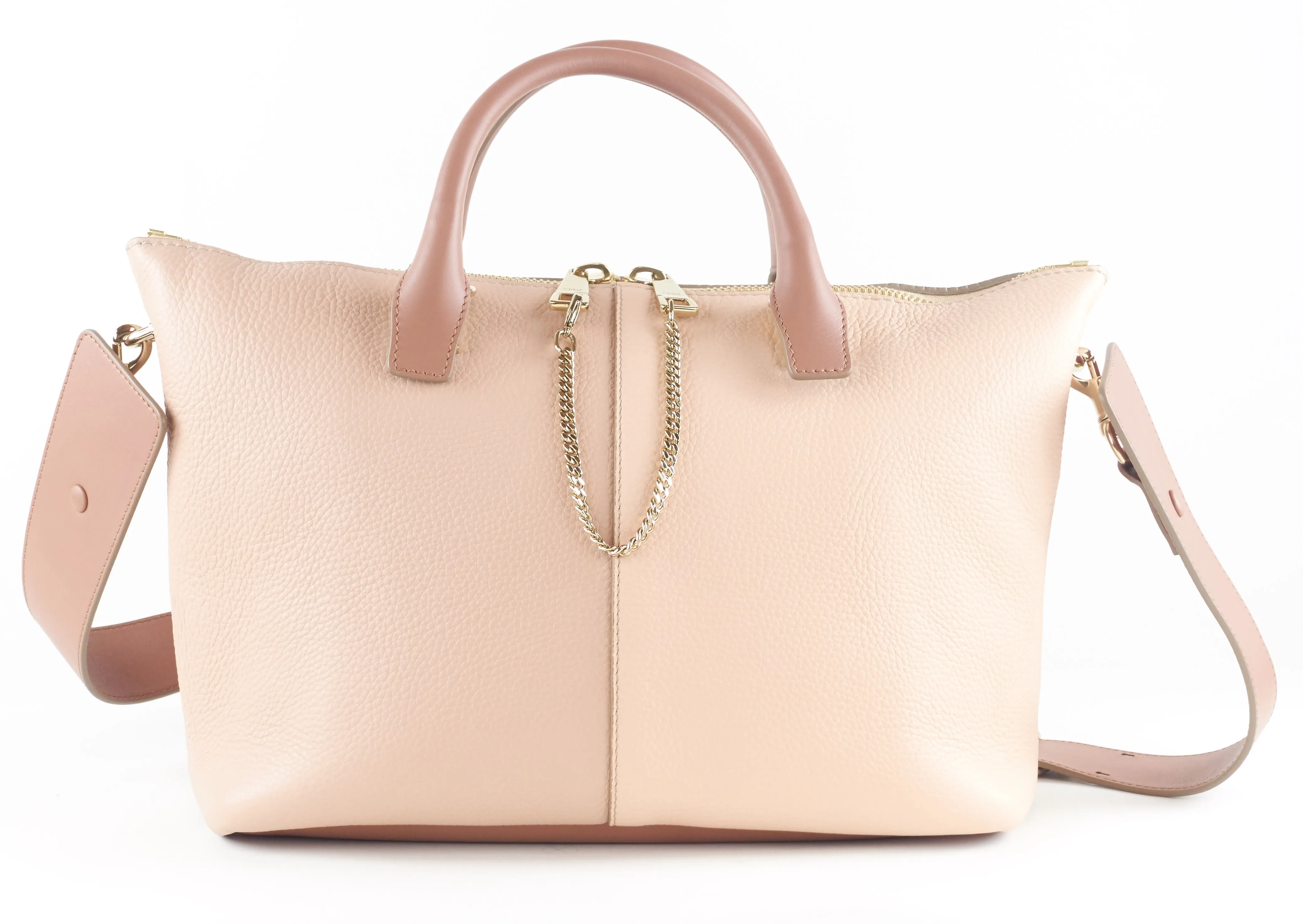 Baylee Leather Two Tone Medium Bag Bags_Chloé
