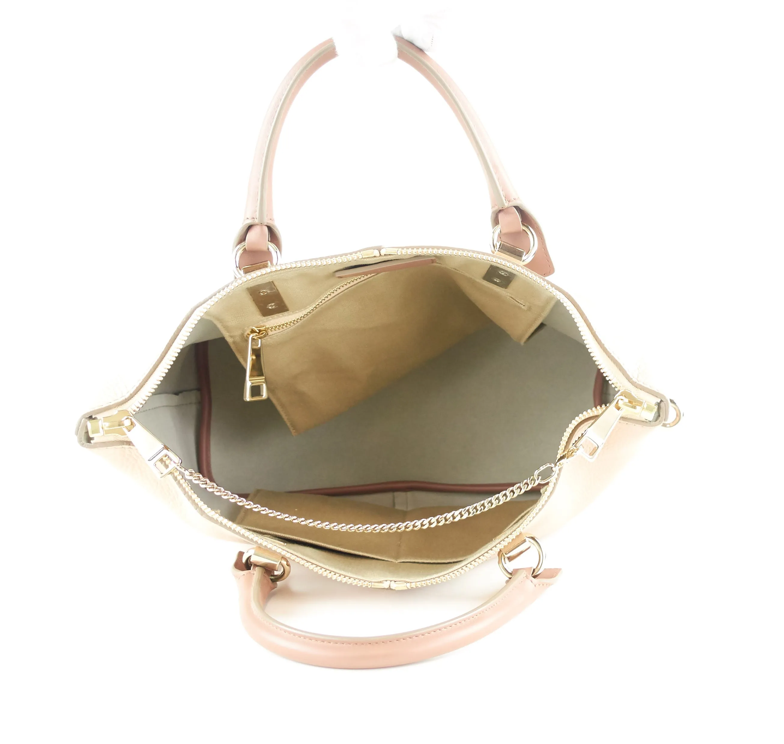 Baylee Leather Two Tone Medium Bag Bags_Chloé