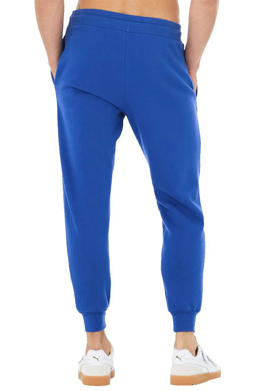 Bella   Canvas Mens Jogger Sweatpants w/ Pockets - True Royal Blue