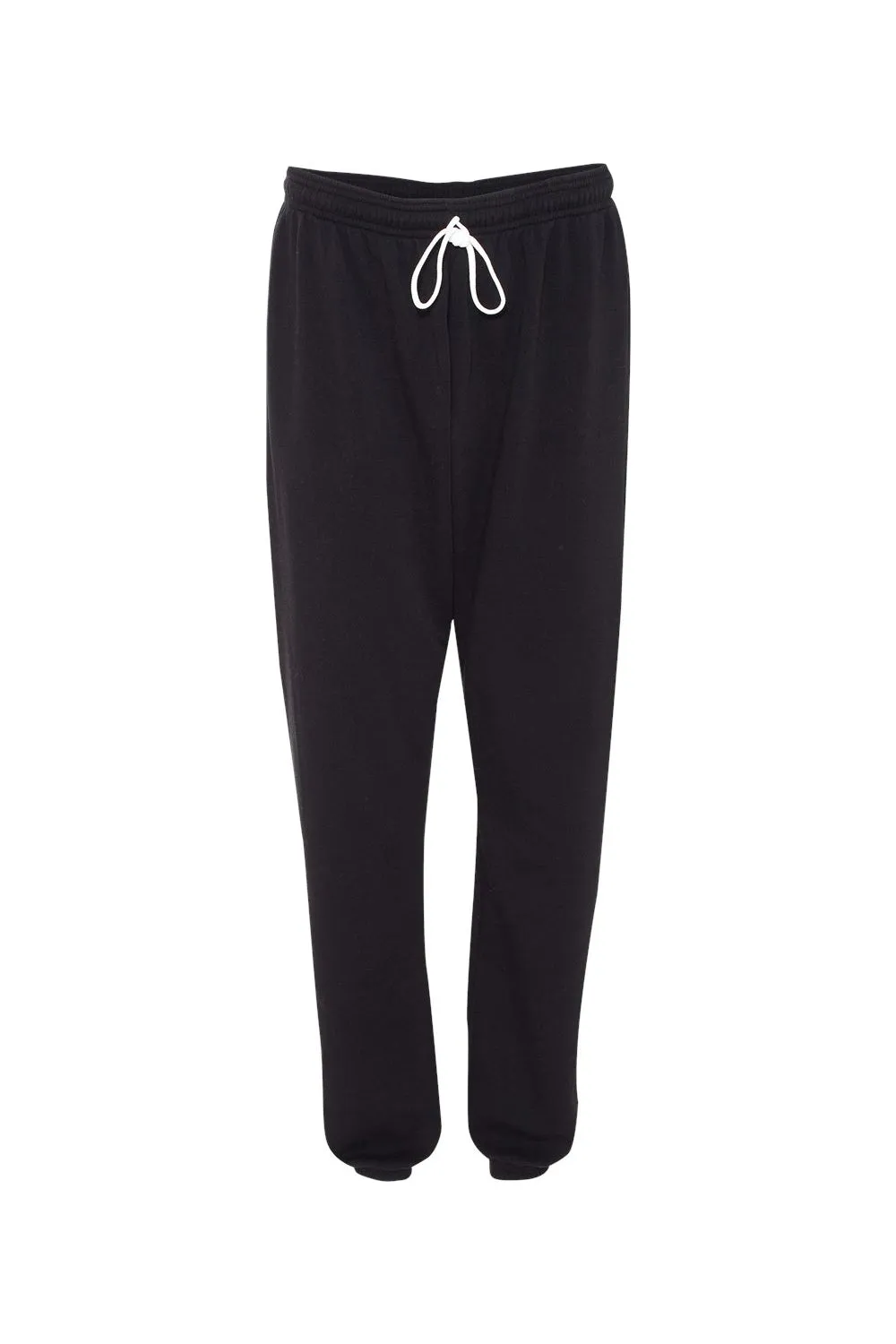 Bella   Canvas Mens Sponge Fleece Scrunch Sweatpants - Black