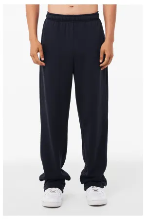 Bella   Canvas Mens Straight Leg Sweatpants w/ Pockets - Navy Blue