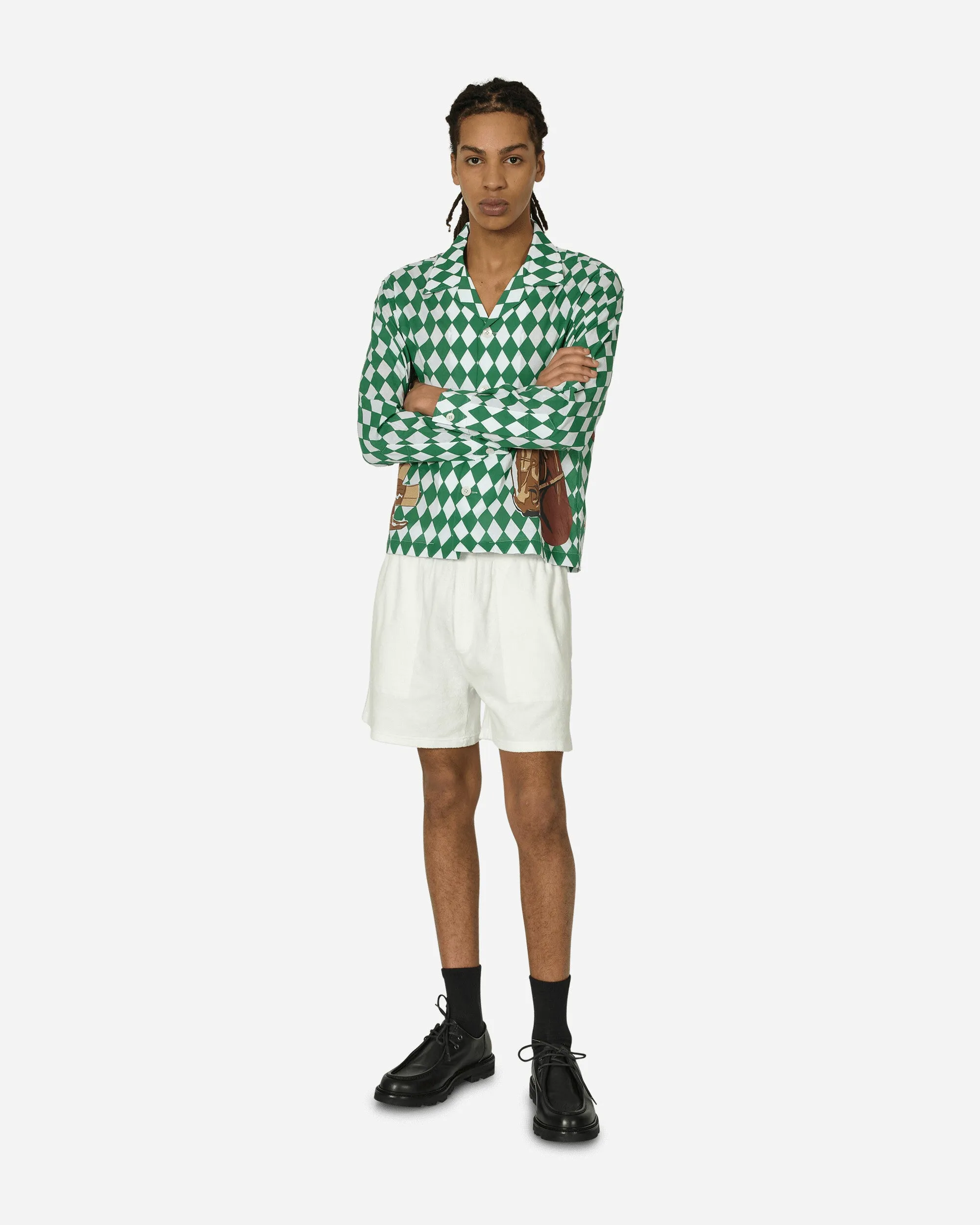 Boston Terry Sweatshorts Cream
