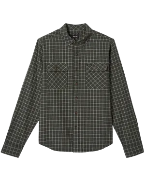 Bowery Ultra Flannel Shirt in Ivy Green & Whitecap