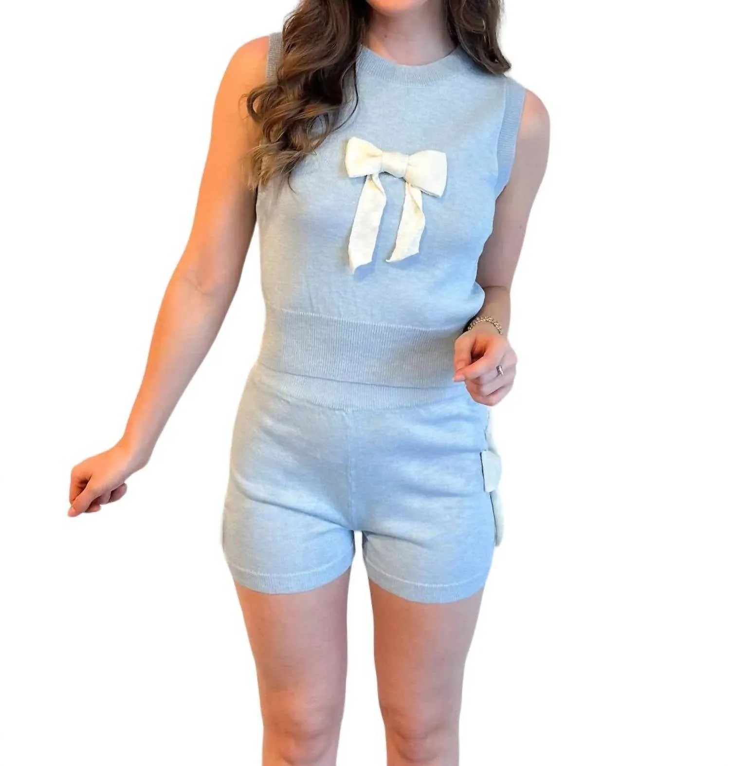 Bows And Blues Shorts