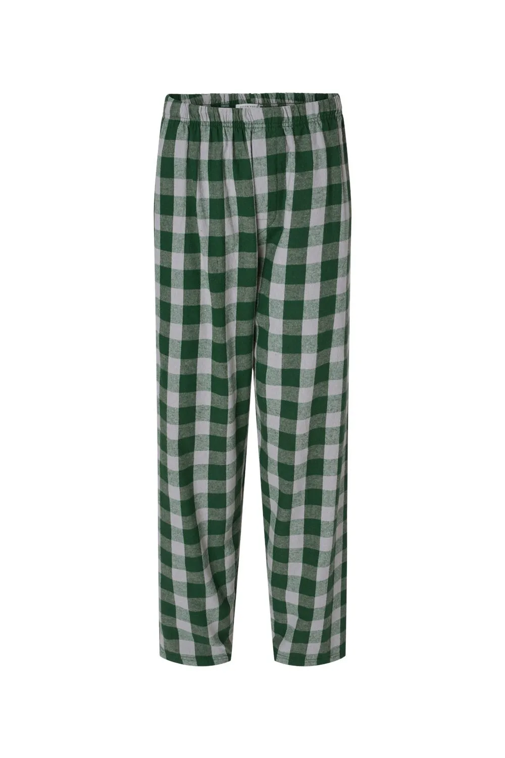 Boxercraft Mens Harley Flannel Pants w/ Pockets - Green/Oxford Grey Buffalo