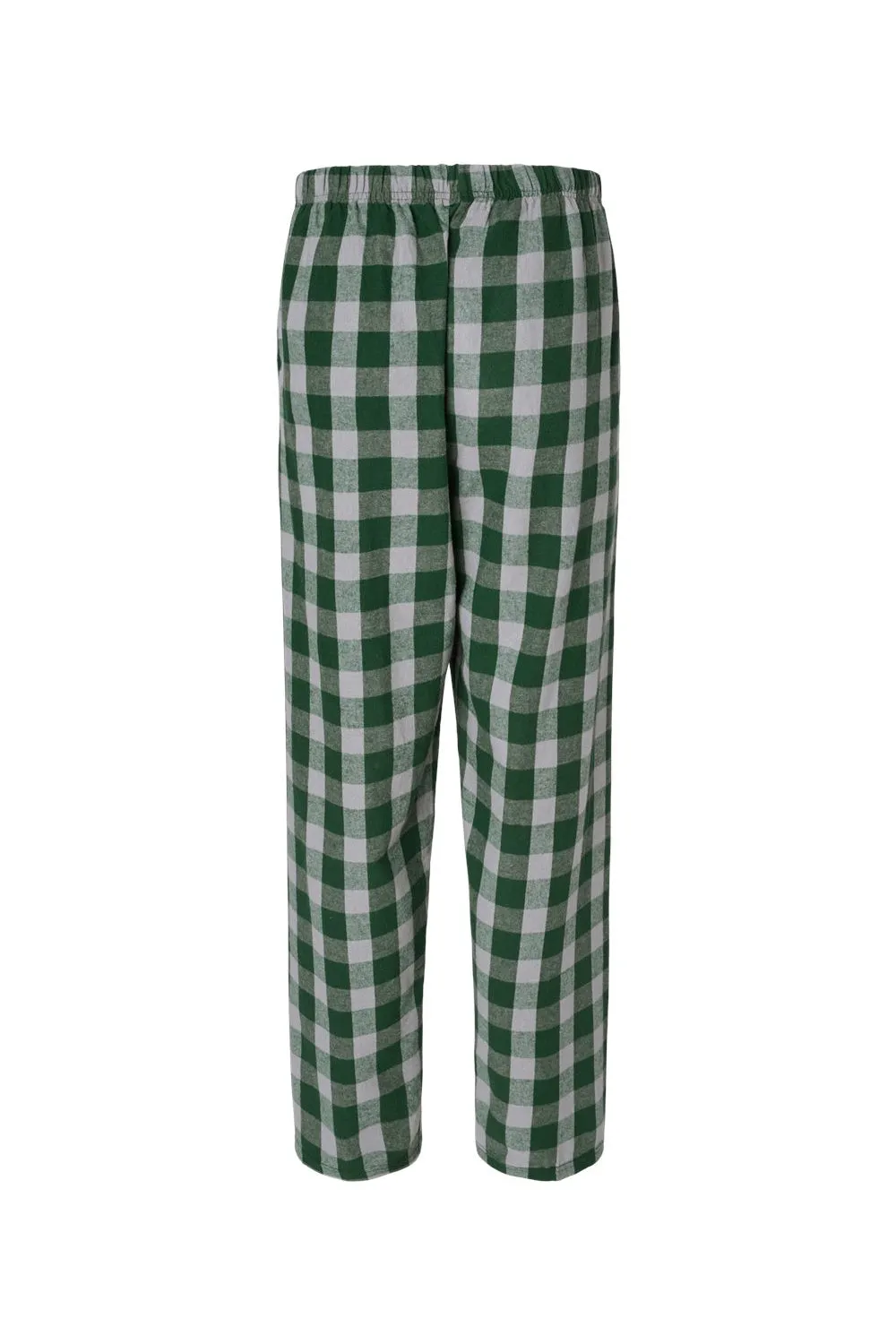 Boxercraft Mens Harley Flannel Pants w/ Pockets - Green/Oxford Grey Buffalo