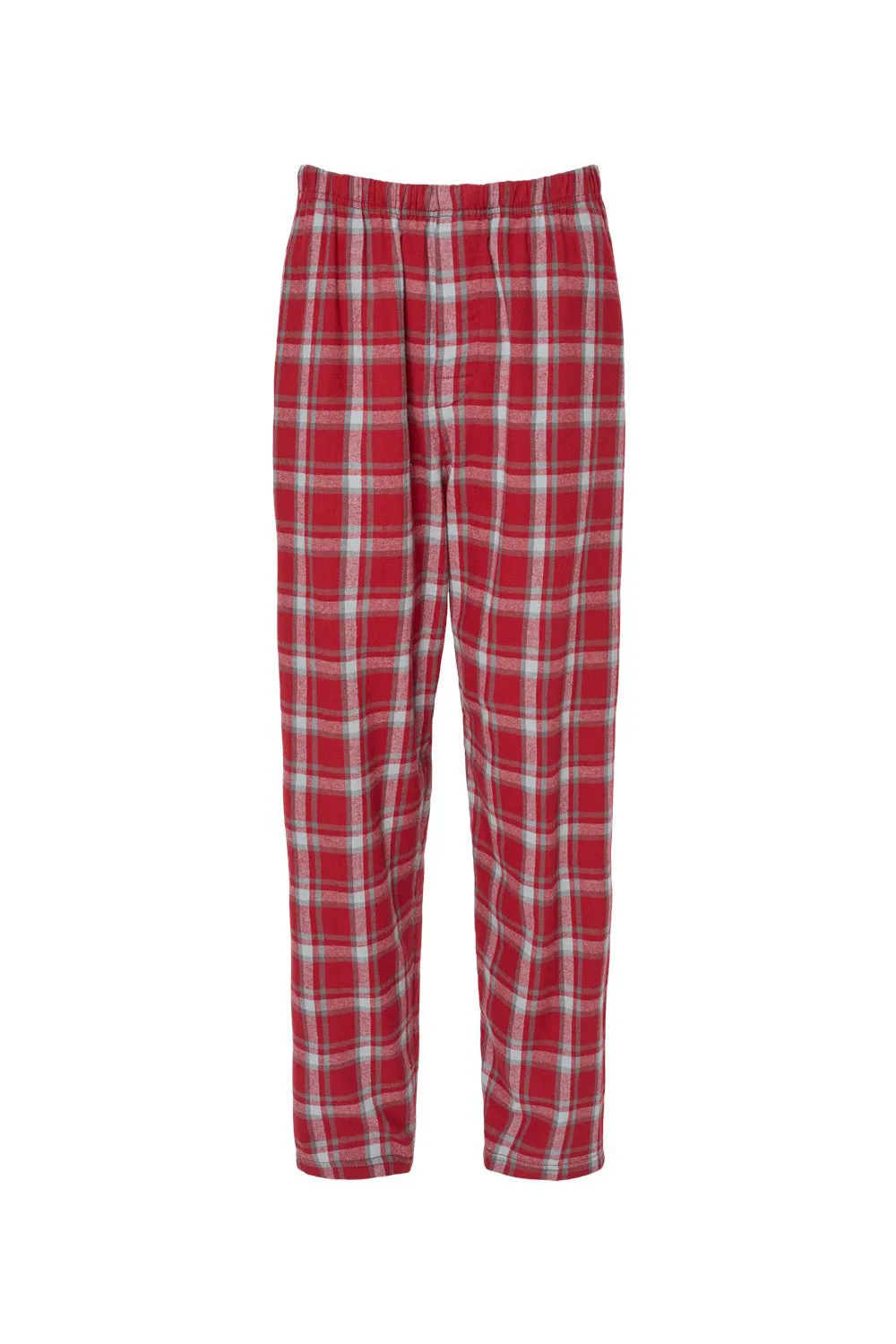 Boxercraft Mens Harley Flannel Pants w/ Pockets - Heritage Garnet Red Plaid