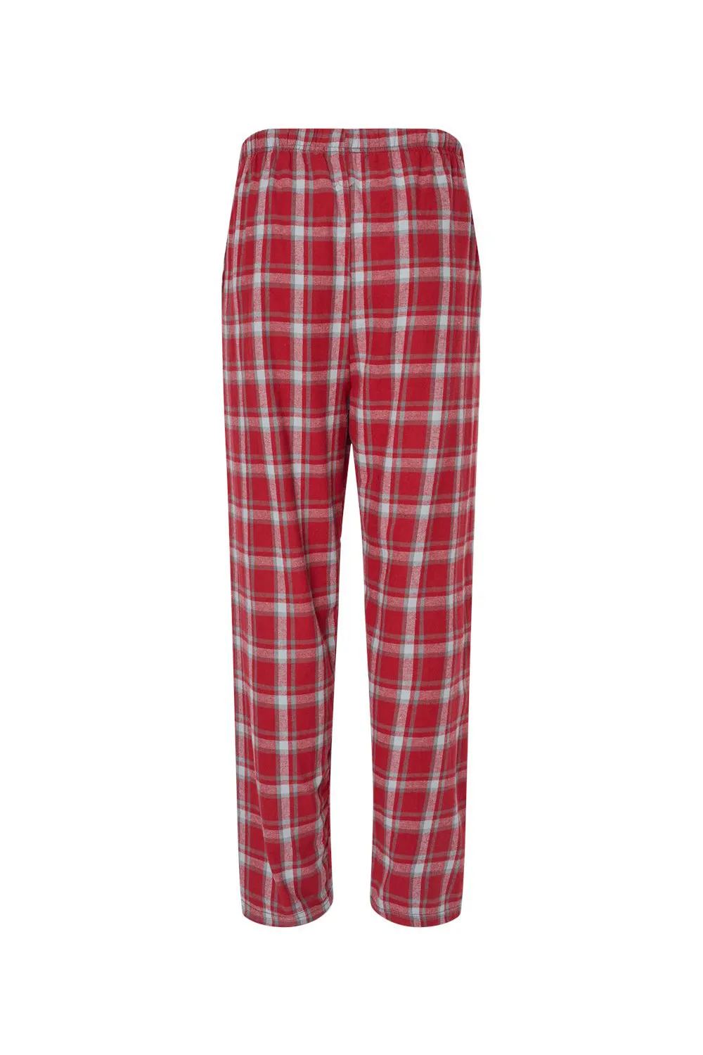 Boxercraft Mens Harley Flannel Pants w/ Pockets - Heritage Garnet Red Plaid