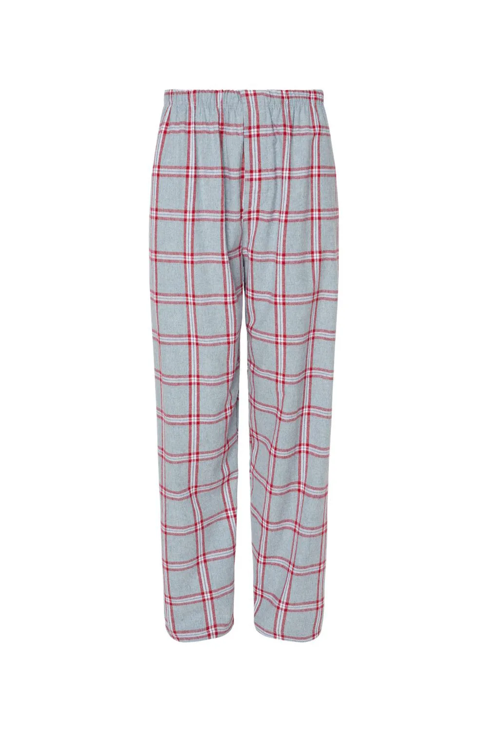 Boxercraft Mens Harley Flannel Pants w/ Pockets - Oxford Red Tomboy Plaid