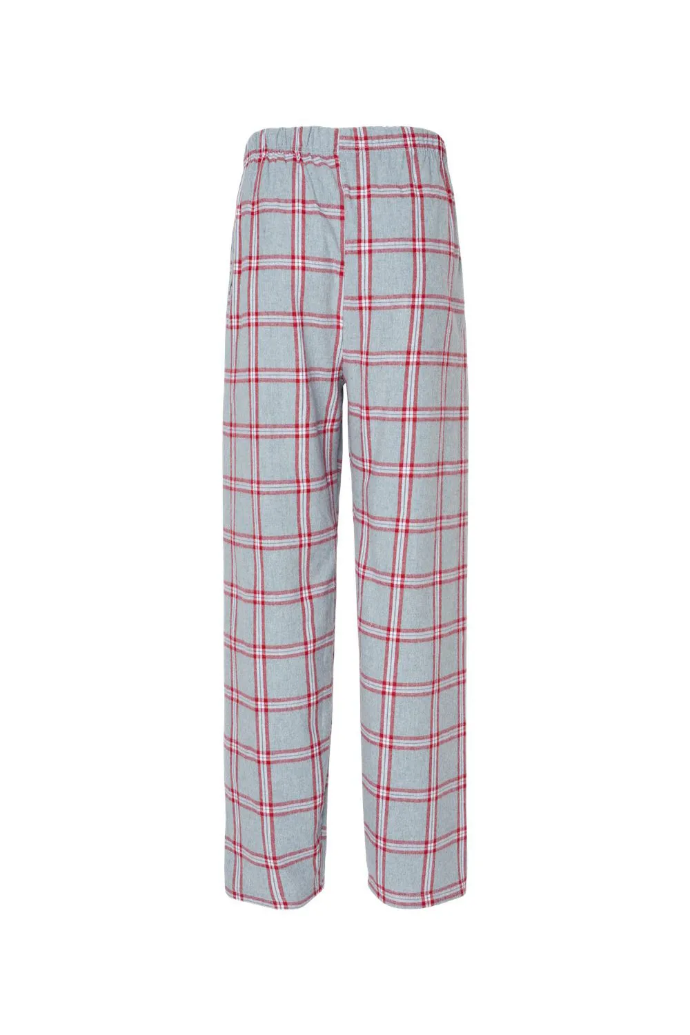 Boxercraft Mens Harley Flannel Pants w/ Pockets - Oxford Red Tomboy Plaid