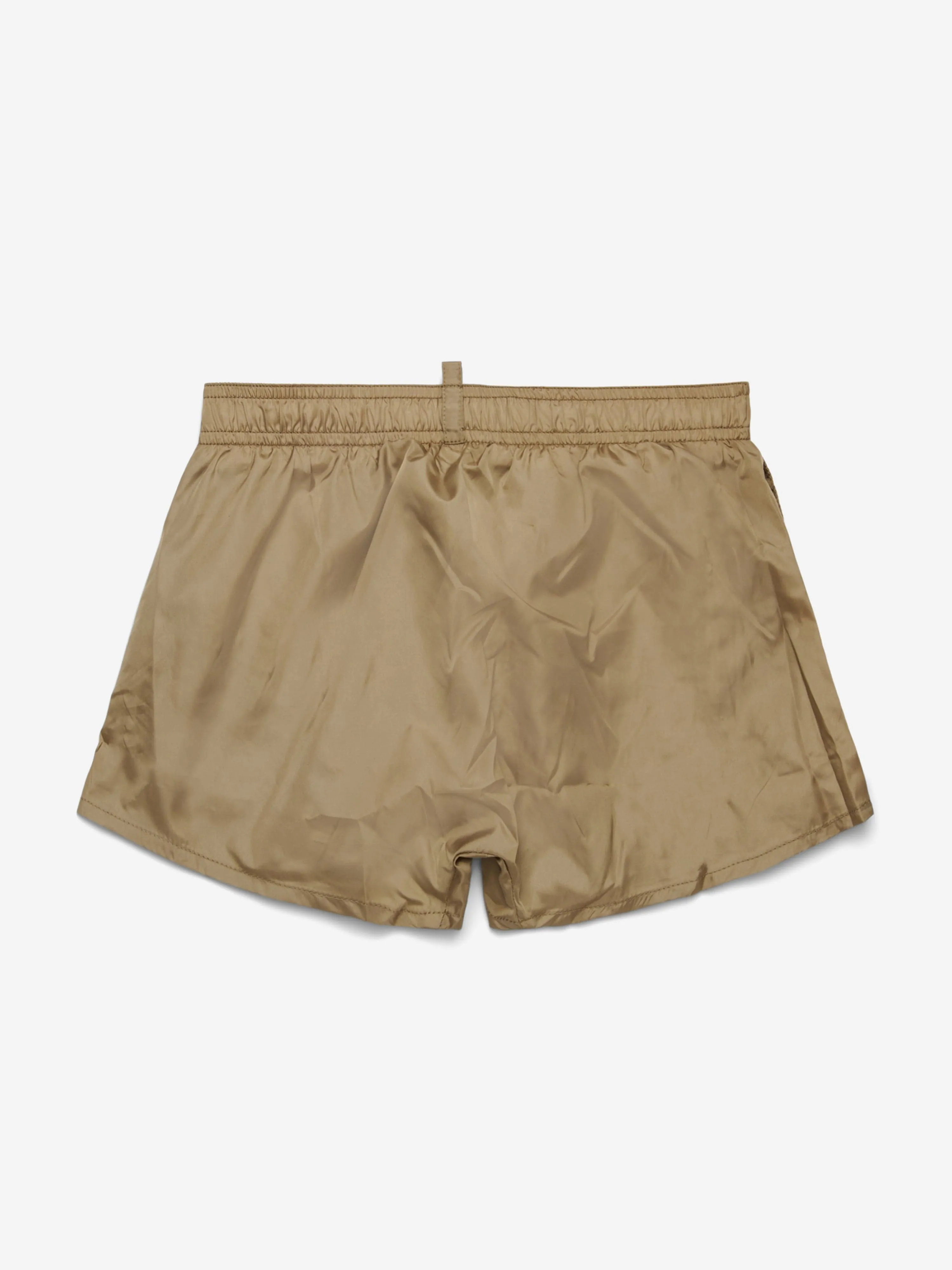 Boys Icon Swim Shorts in Beige
