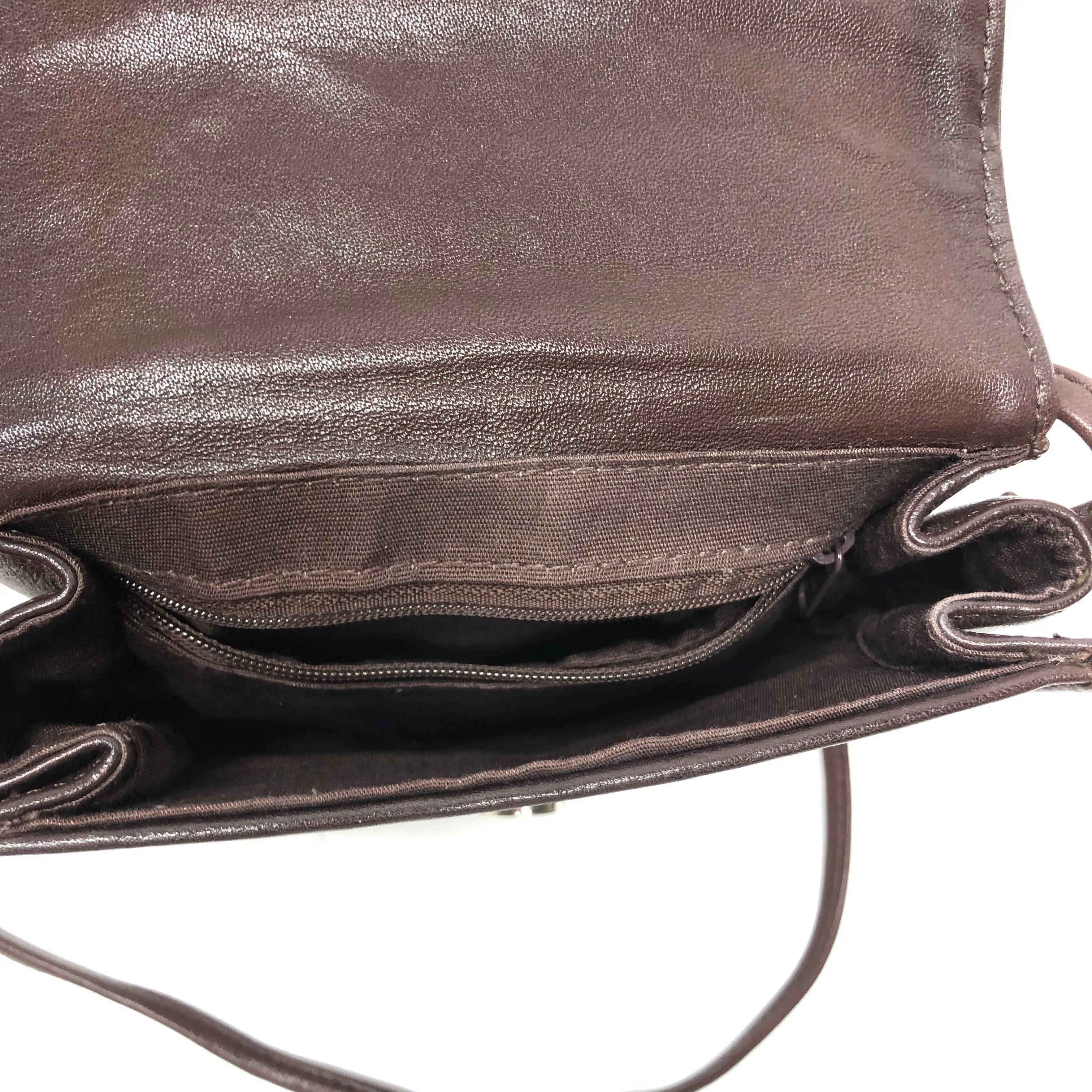 Brighton	Bags Crossbody Leather By Brighton, Size: Small