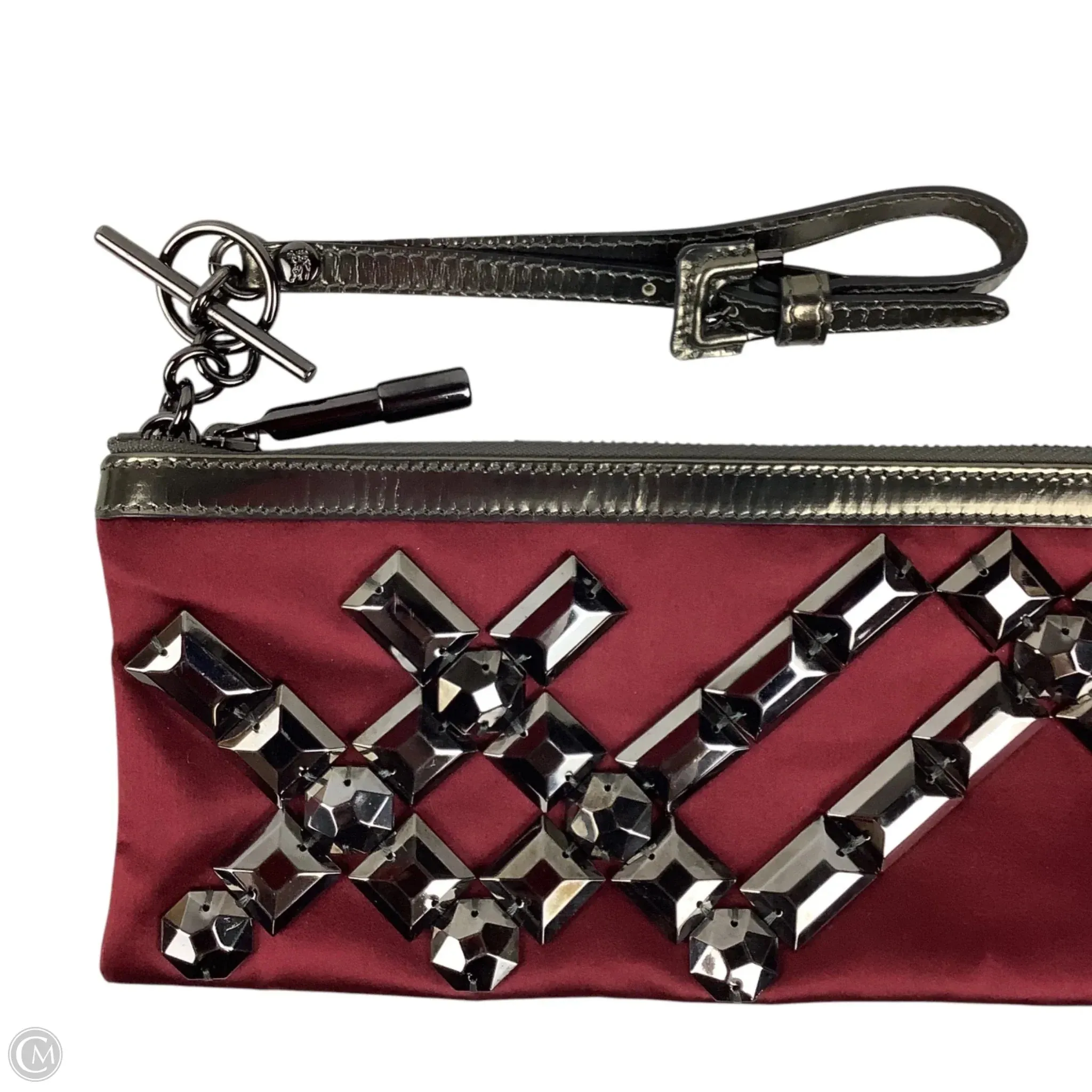 Burberry Handbags Clutch Luxury Designer By Burberry, Size: Medium
