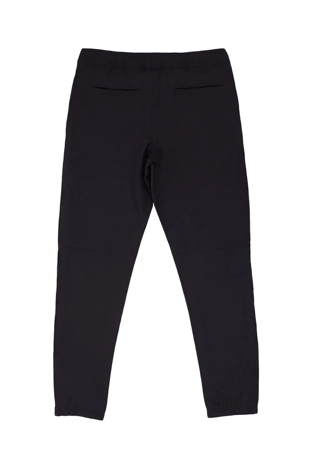 Burnside Mens Perfect Jogger Sweatpants w/ Zipper Pocket - Black